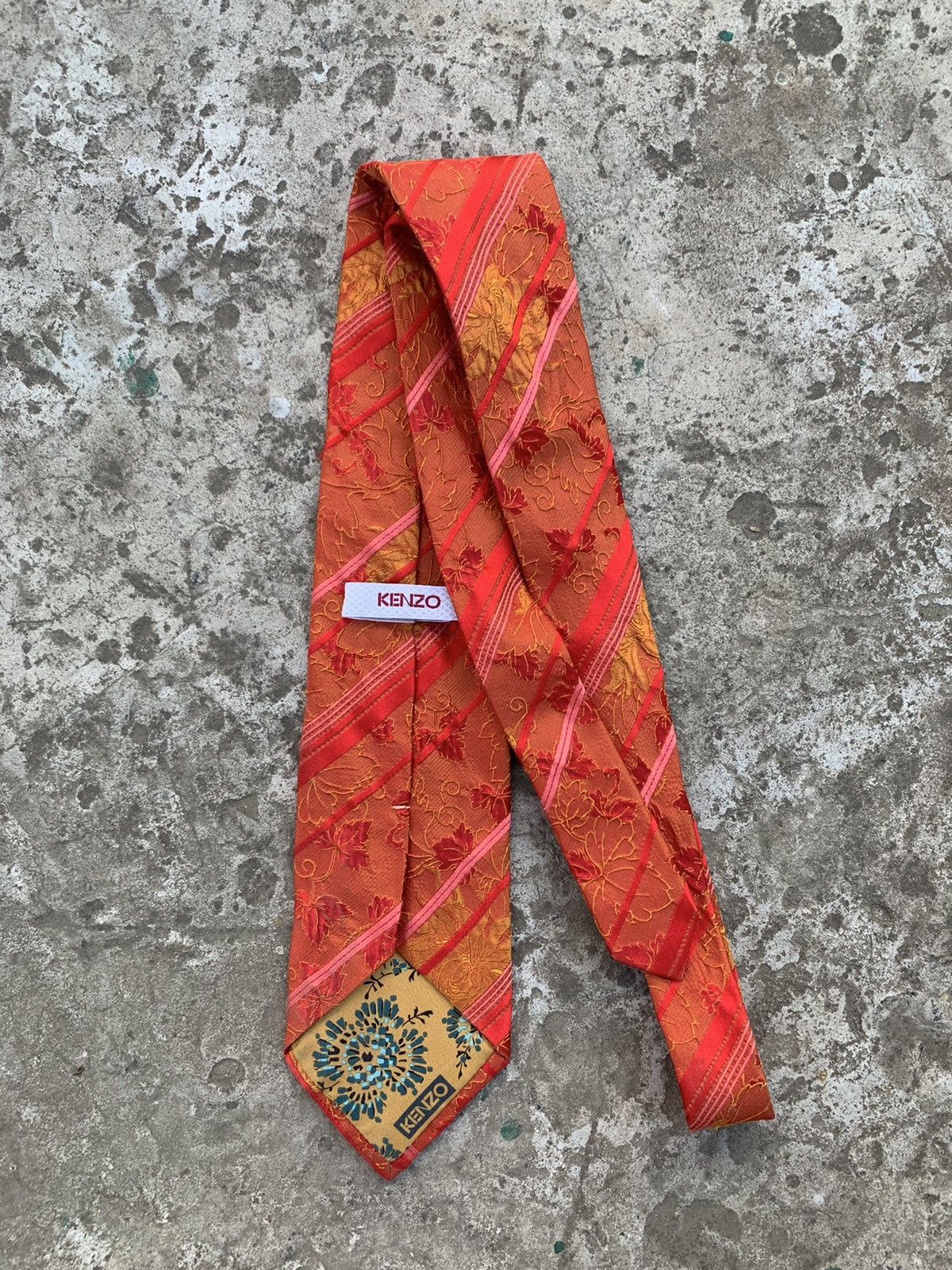 Kenzo Kenzo Silk Tie Size ONE SIZE - 1 Thumbnail