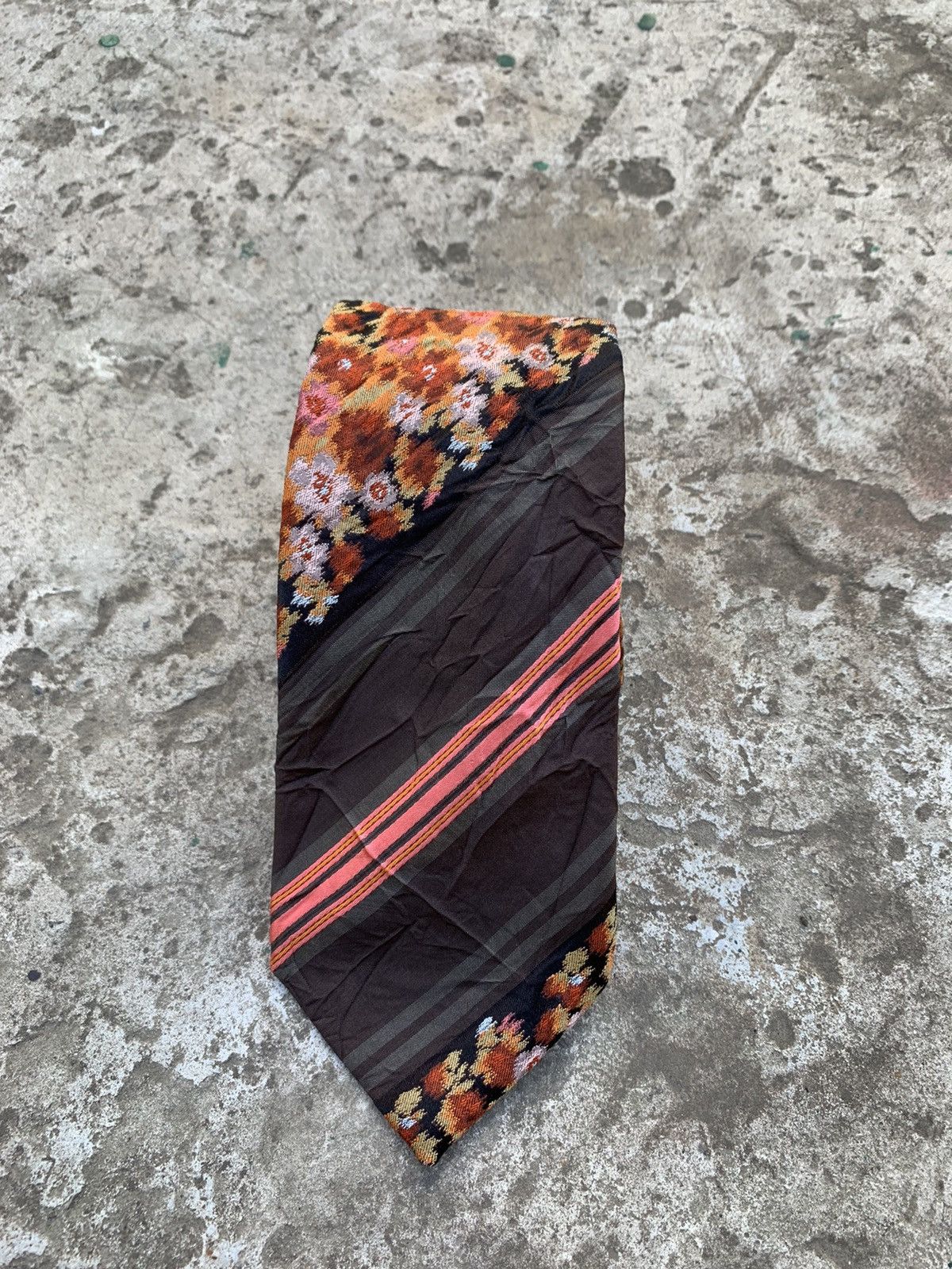 Kenzo Kenzo Silk Tie Size ONE SIZE - 3 Thumbnail