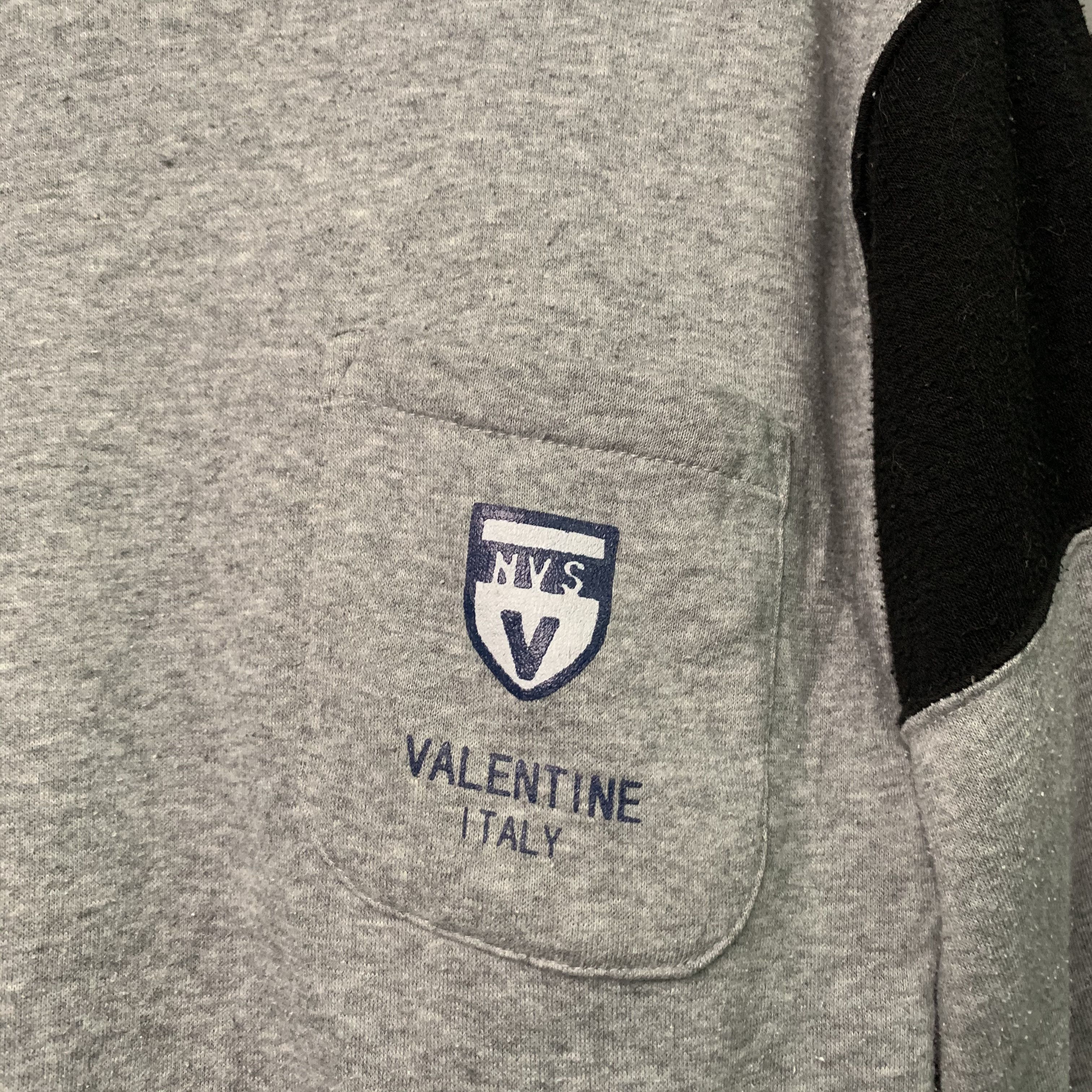 Japanese Brand Vintage Valentine Italy Two Tone Single Pocket Sweatshirt Size US S / EU 44-46 / 1 - 4 Thumbnail