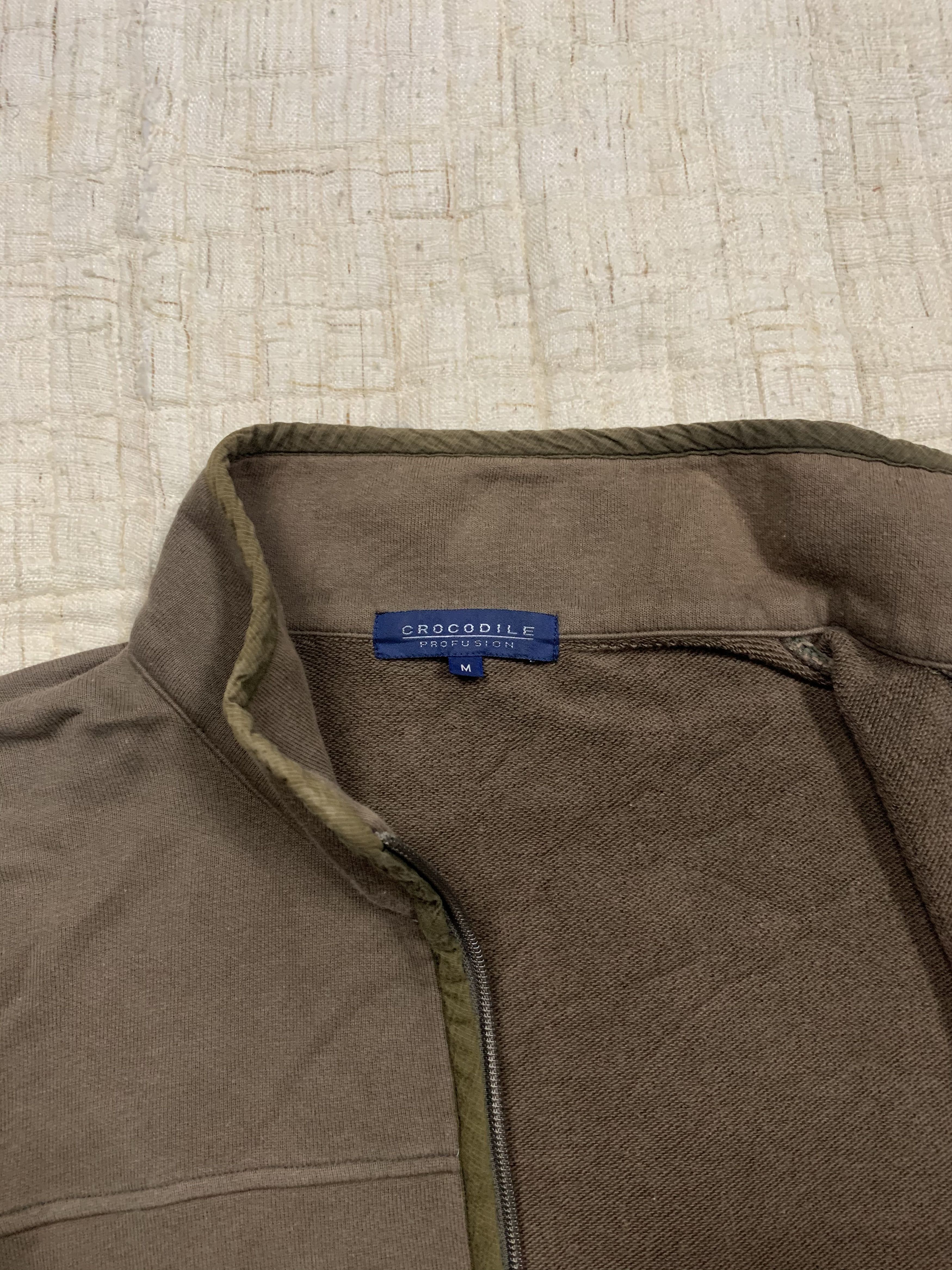 Japanese Brand Vintage Crocodile Profusion Zip Ups Sweater Sweatshirt Size US M / EU 48-50 / 2 - 4 Thumbnail