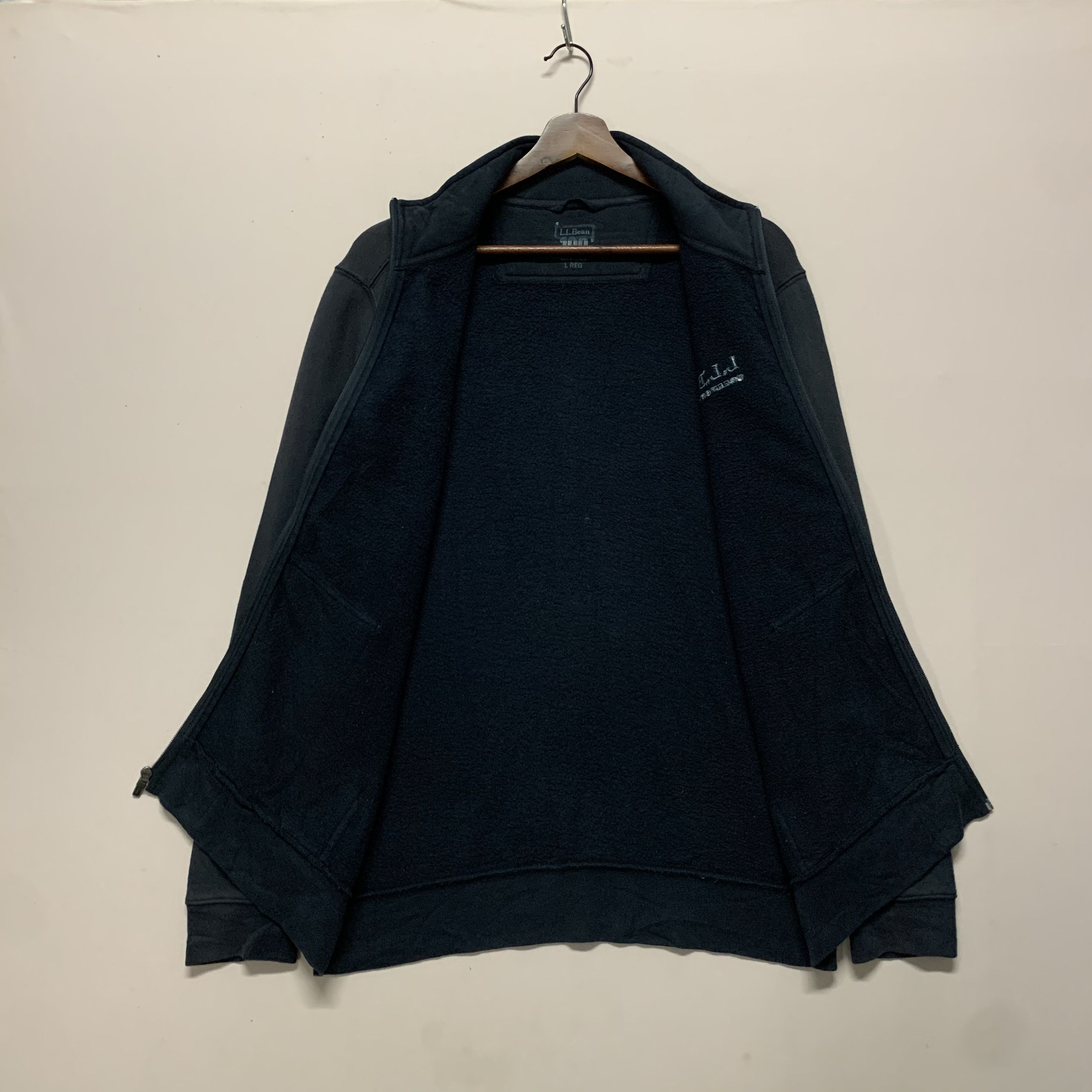 L.L. Bean L.L.Bean Zip Ups Dark Blue Sweater Sweatshirt Size US L / EU 52-54 / 3 - 6 Thumbnail