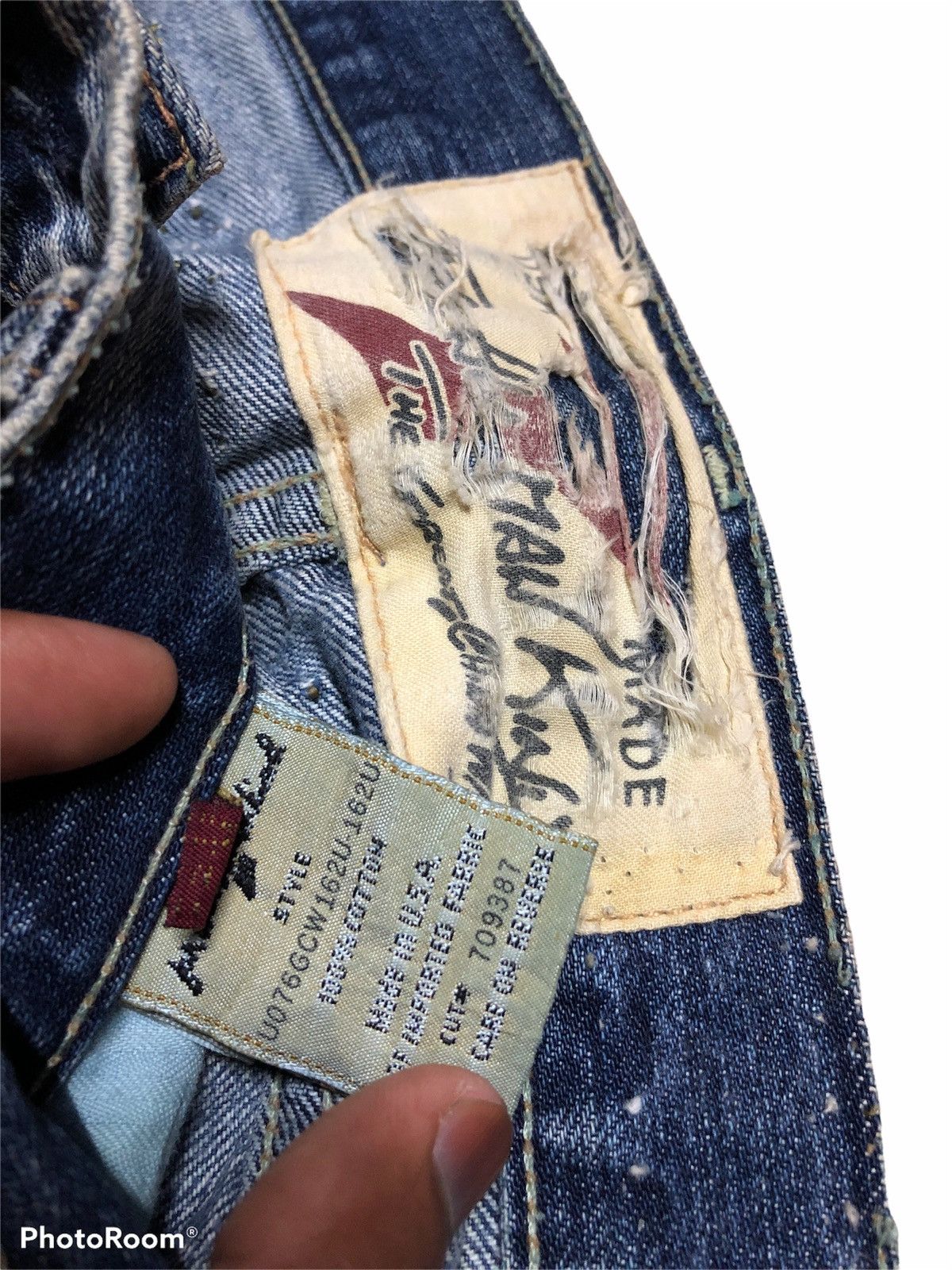7 For All Mankind FLARED STUDDED DAMAGED STYLE FLARE DENIM Size US 29 - 7 Thumbnail