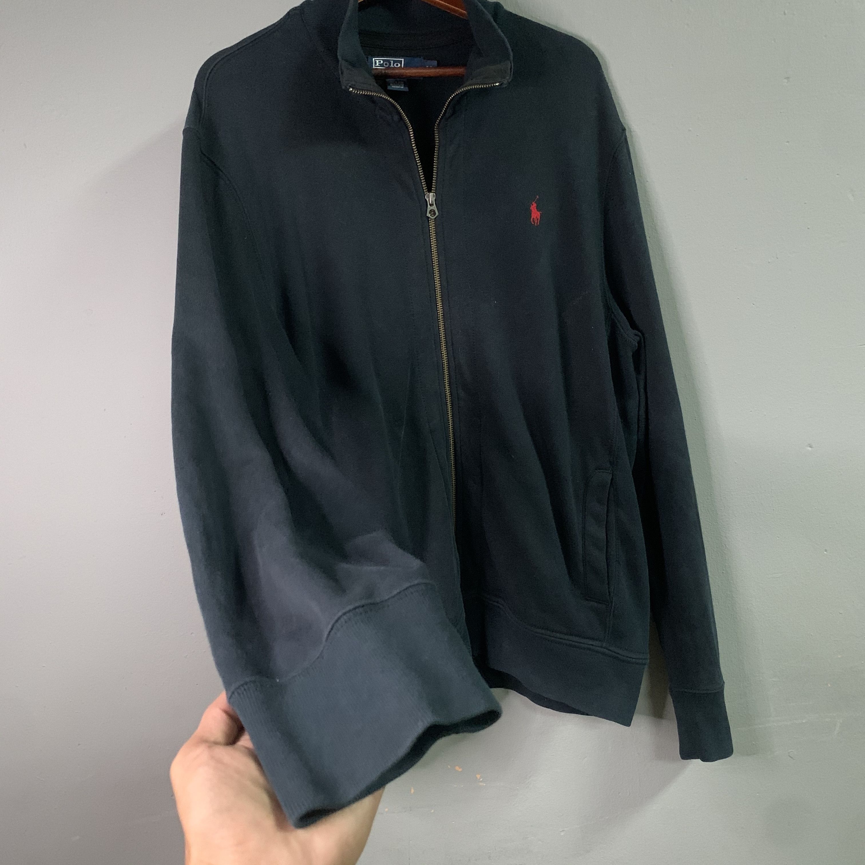 Polo Ralph Lauren Polo By Ralph Lauren Small Logo Zip Ups Sweater Sweatshirt Size US L / EU 52-54 / 3 - 3 Thumbnail
