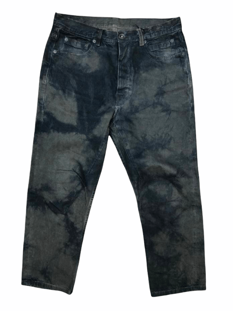 Rick Owens × Rick Owens Drkshdw Torrence Cropped Denim Jeans Size US 28 / EU 44 - 1 Thumbnail