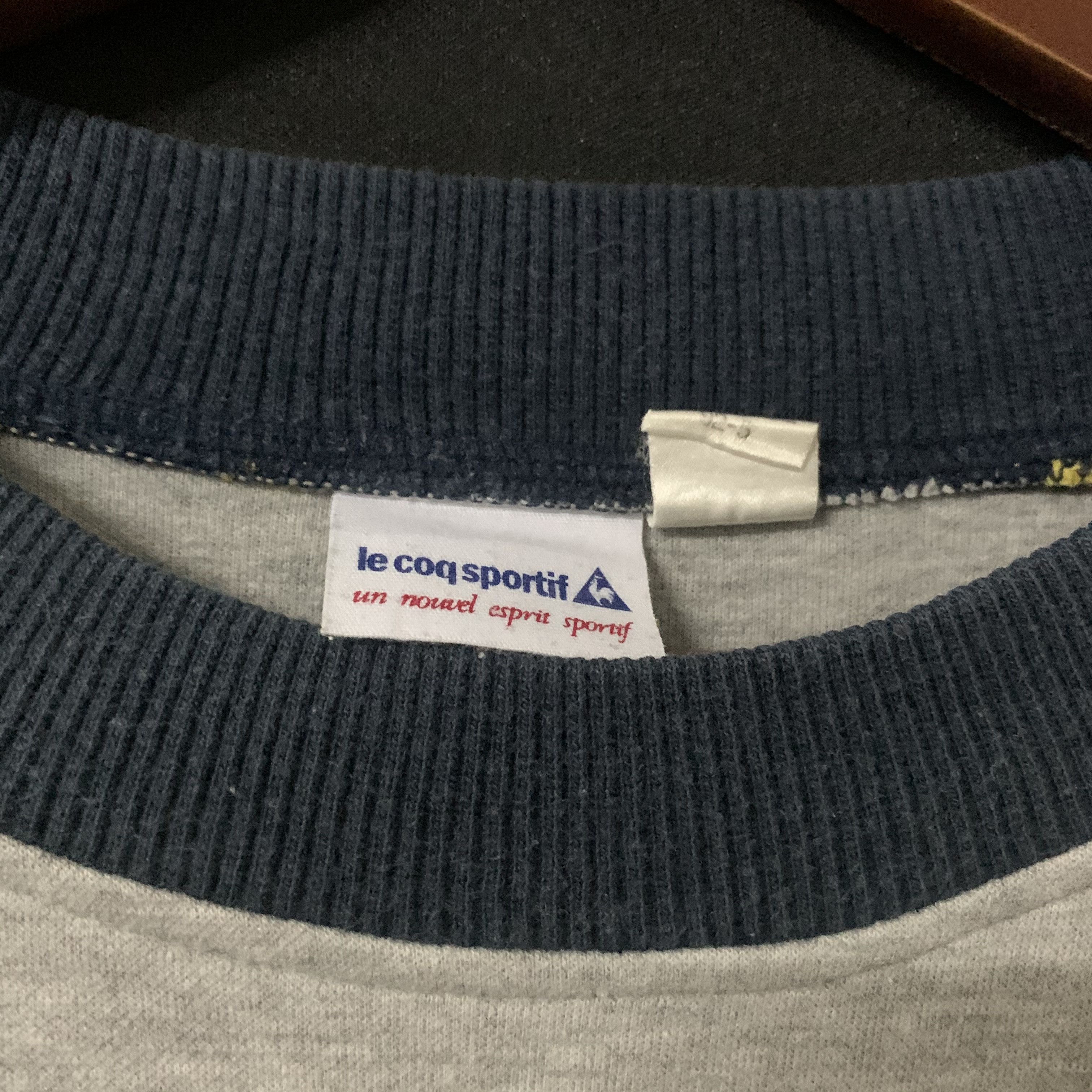 Le Coq Sportif ⚡️ FLASH SALE ⚡️1990’s Vtg Lecoq Sportif Embroidery Sweater Size US M / EU 48-50 / 2 - 6 Thumbnail