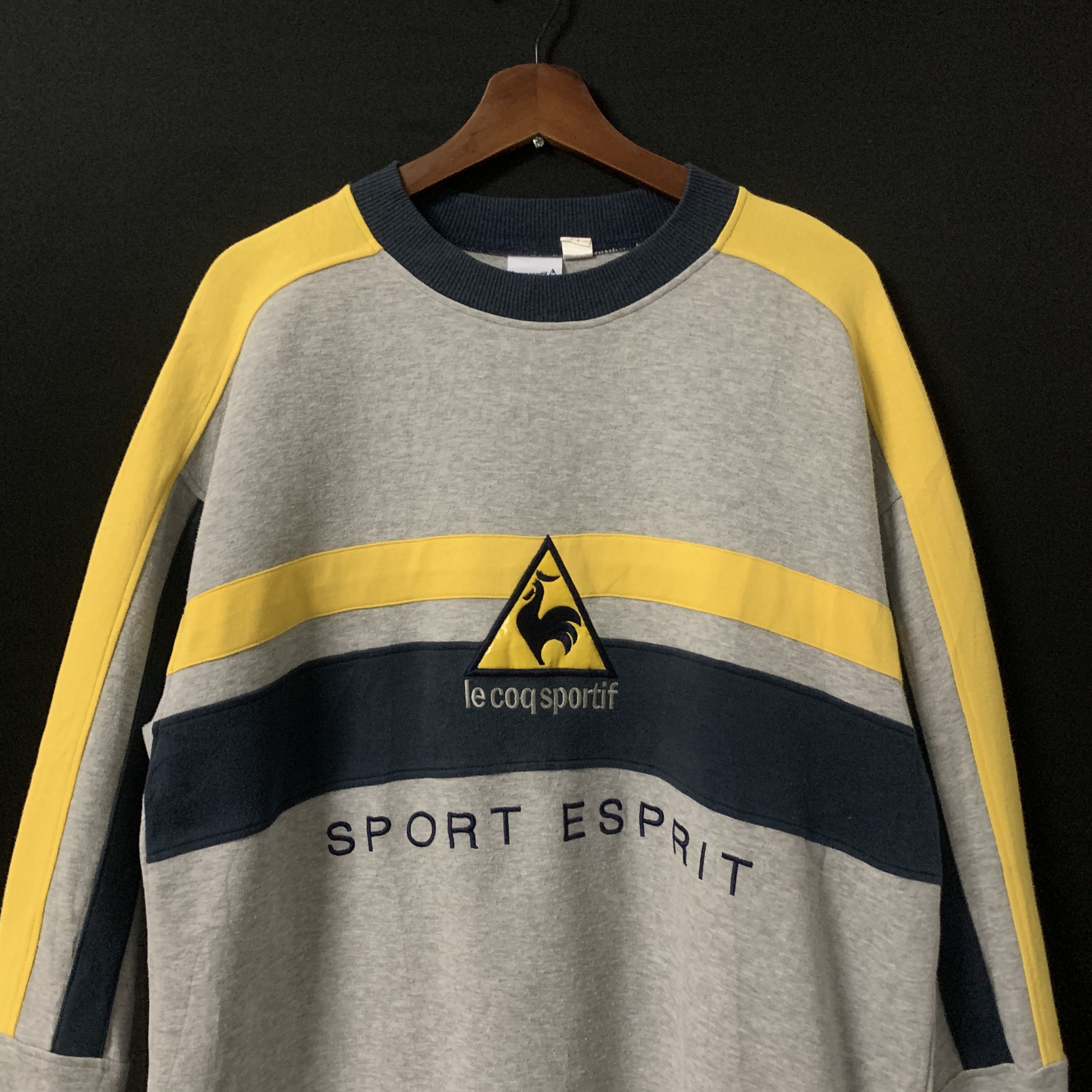 Le Coq Sportif ⚡️ FLASH SALE ⚡️1990’s Vtg Lecoq Sportif Embroidery Sweater Size US M / EU 48-50 / 2 - 2 Thumbnail