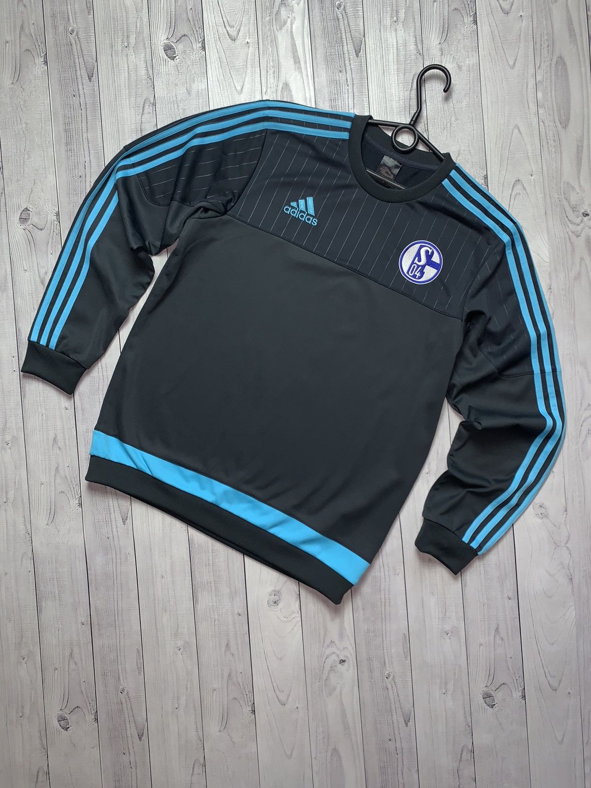 Soccer sweatshirt Shalke 04 adidas size M