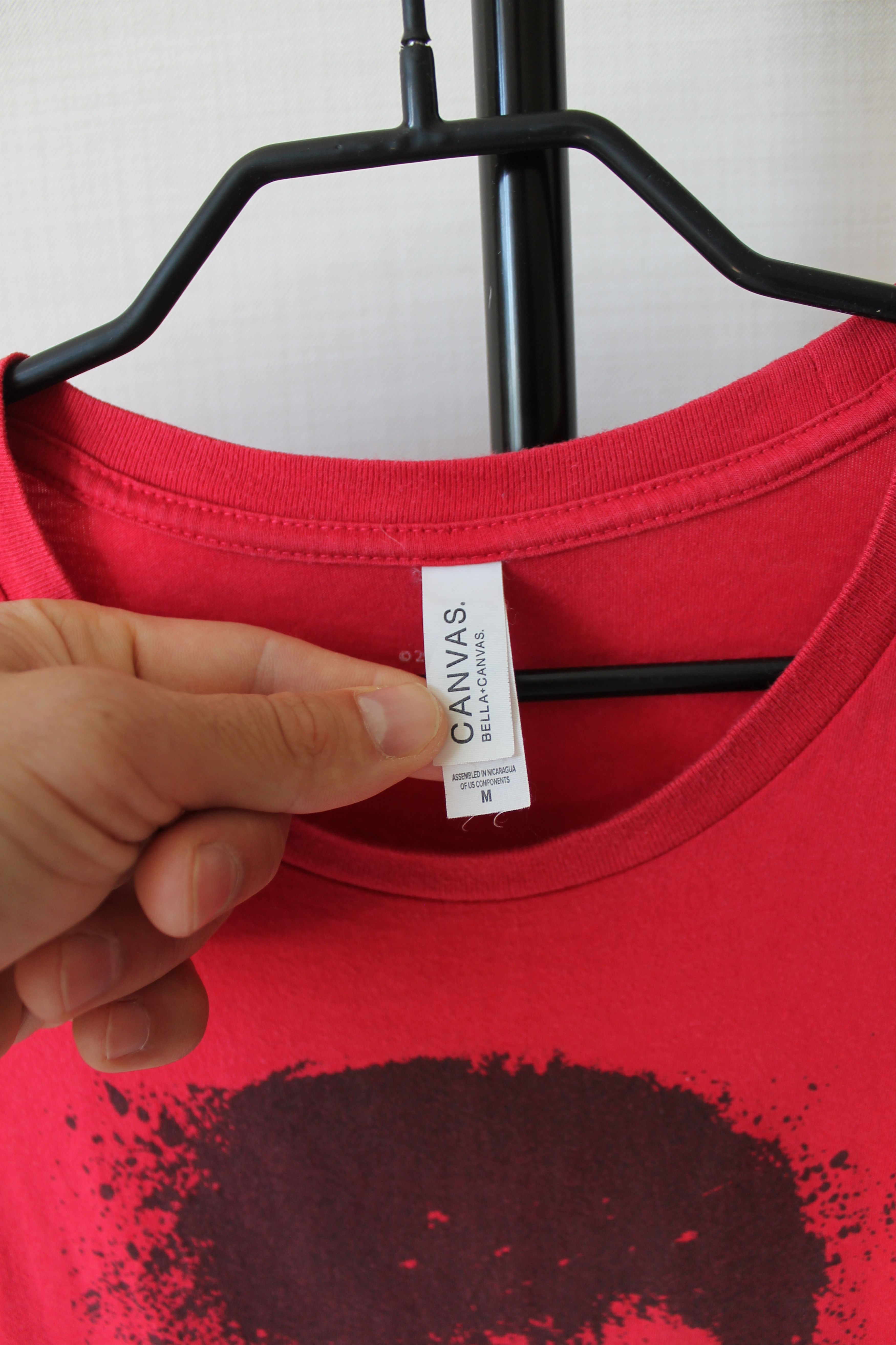 Vintage OVERLORD Vintage red t shirt Size US M / EU 48-50 / 2 - 6 Thumbnail