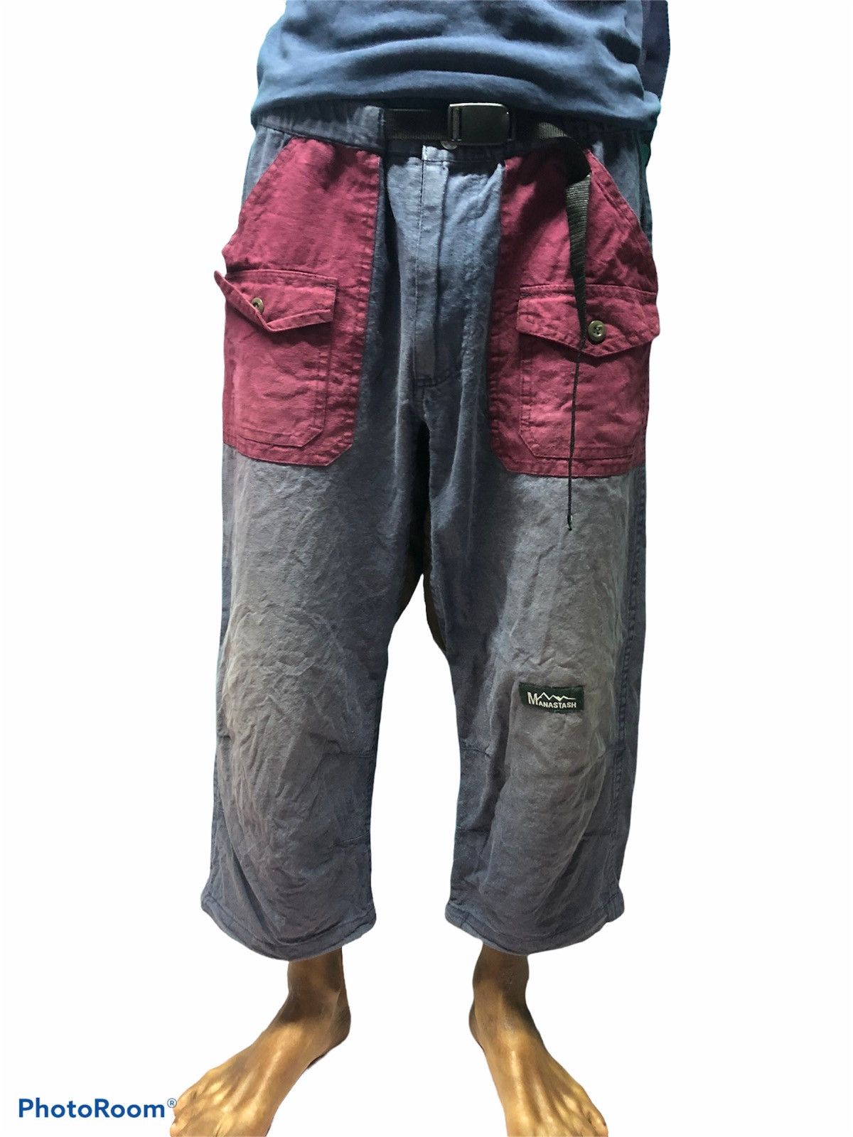 Manastash MANATASH FADED BLUE 3 QUARTER BUSHPANTS Size US 31 - 9 Thumbnail