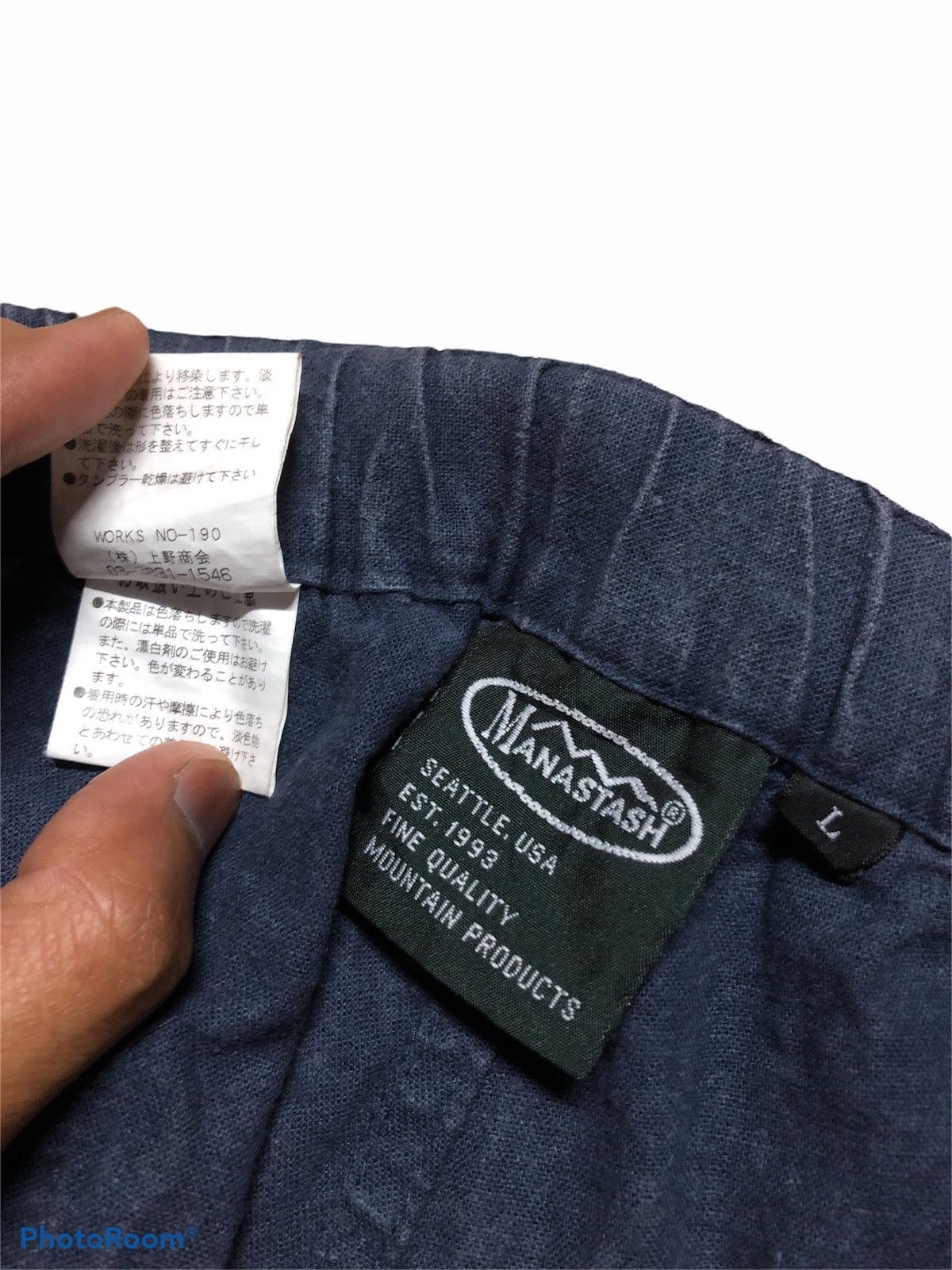 Manastash MANATASH FADED BLUE 3 QUARTER BUSHPANTS Size US 31 - 5 Thumbnail