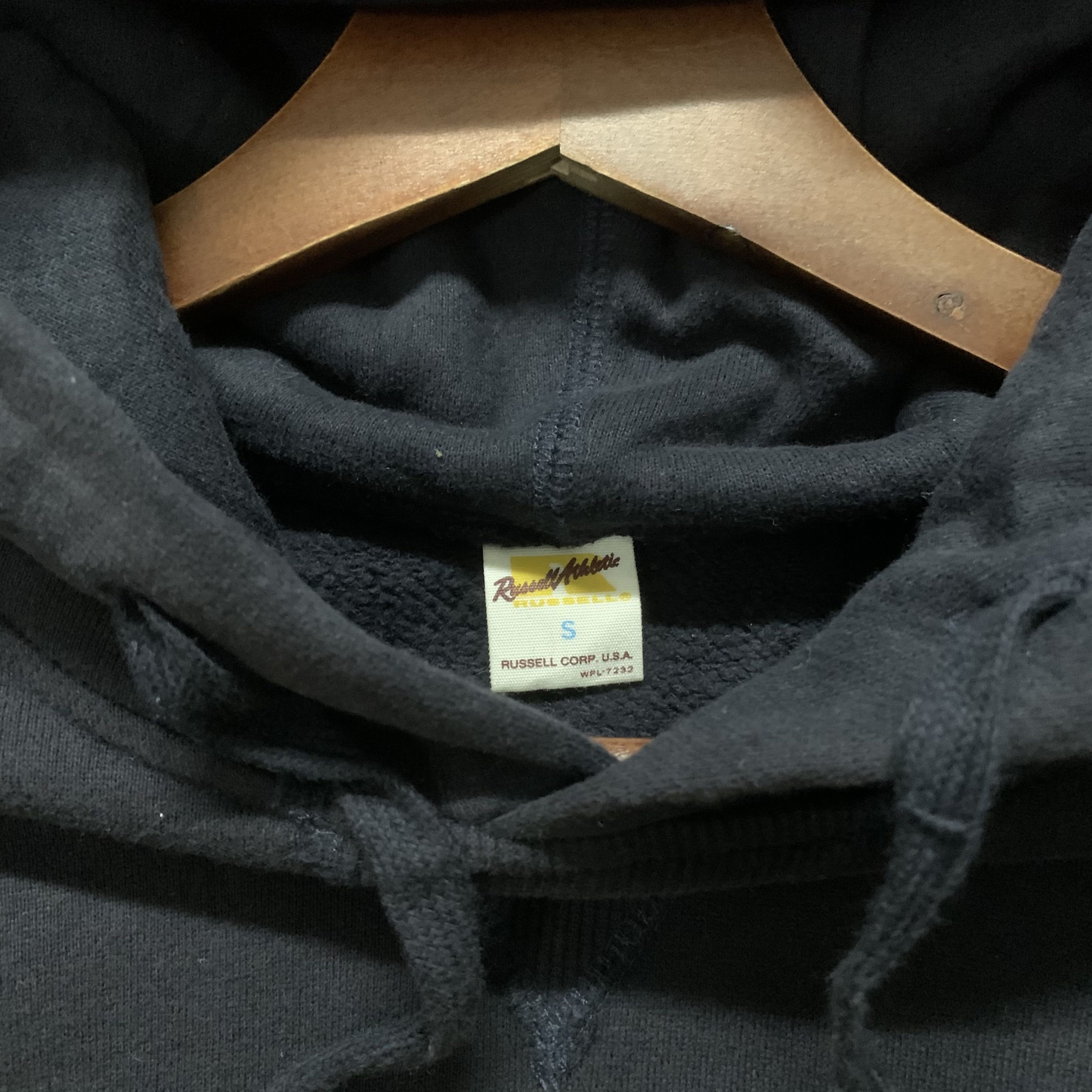Russell Athletic Vintage Russell Athletic Spell Out Hooded Sweatshirt Size US S / EU 44-46 / 1 - 6 Thumbnail