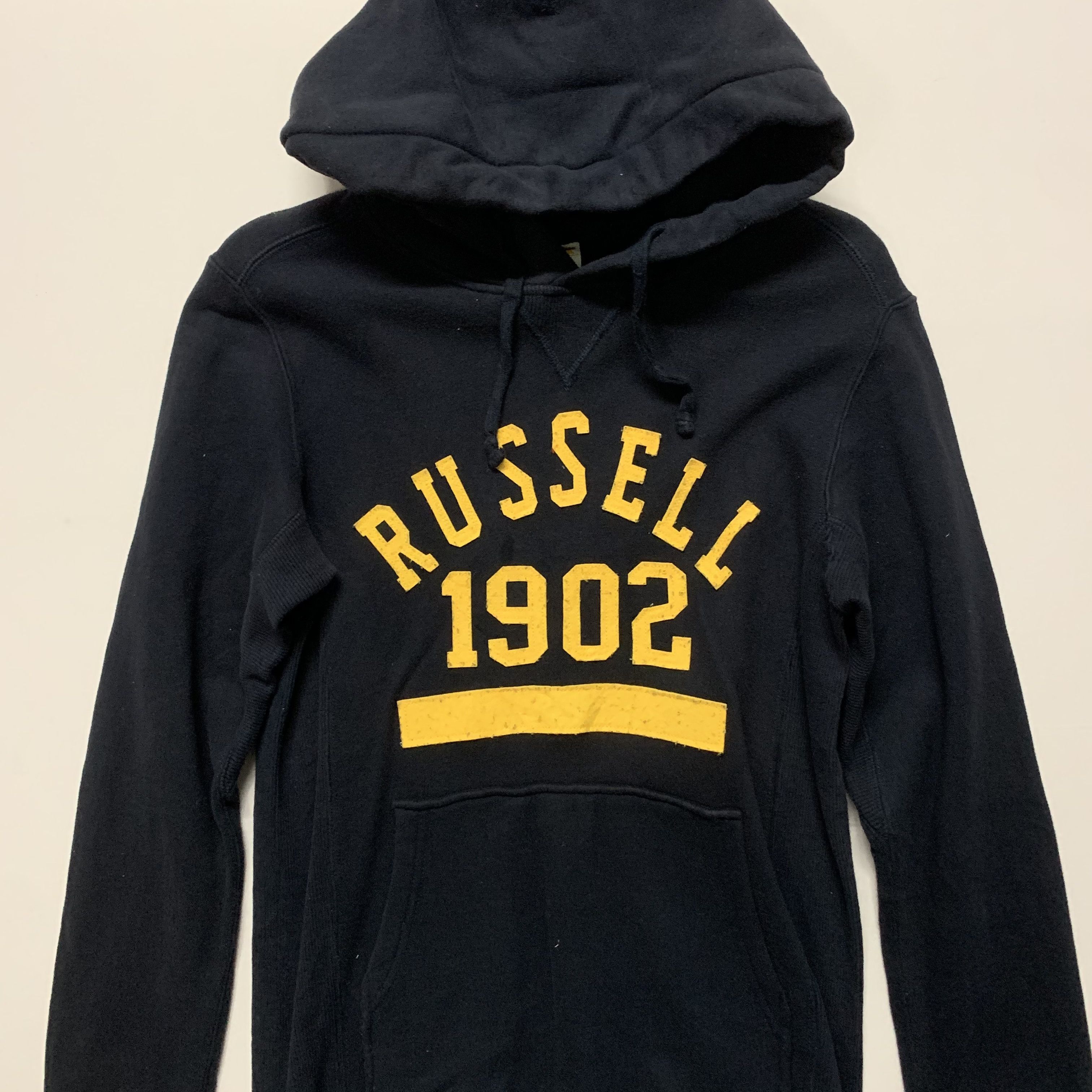 Russell Athletic Vintage Russell Athletic Spell Out Hooded Sweatshirt Size US S / EU 44-46 / 1 - 5 Thumbnail