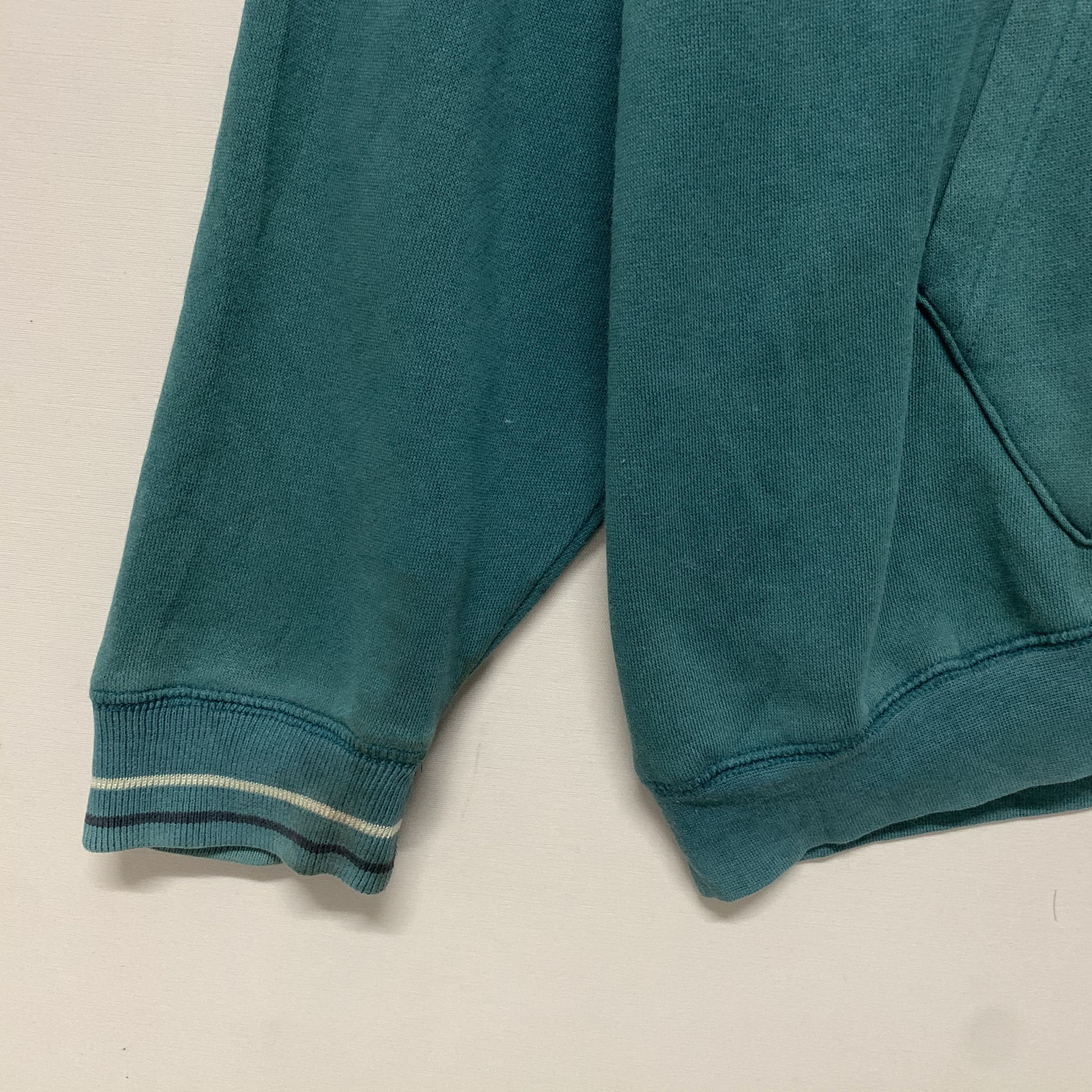 Fila 1990’s Vintage Fila Spell Out Hooded Sweater Sweatshirt Size US L / EU 52-54 / 3 - 5 Thumbnail