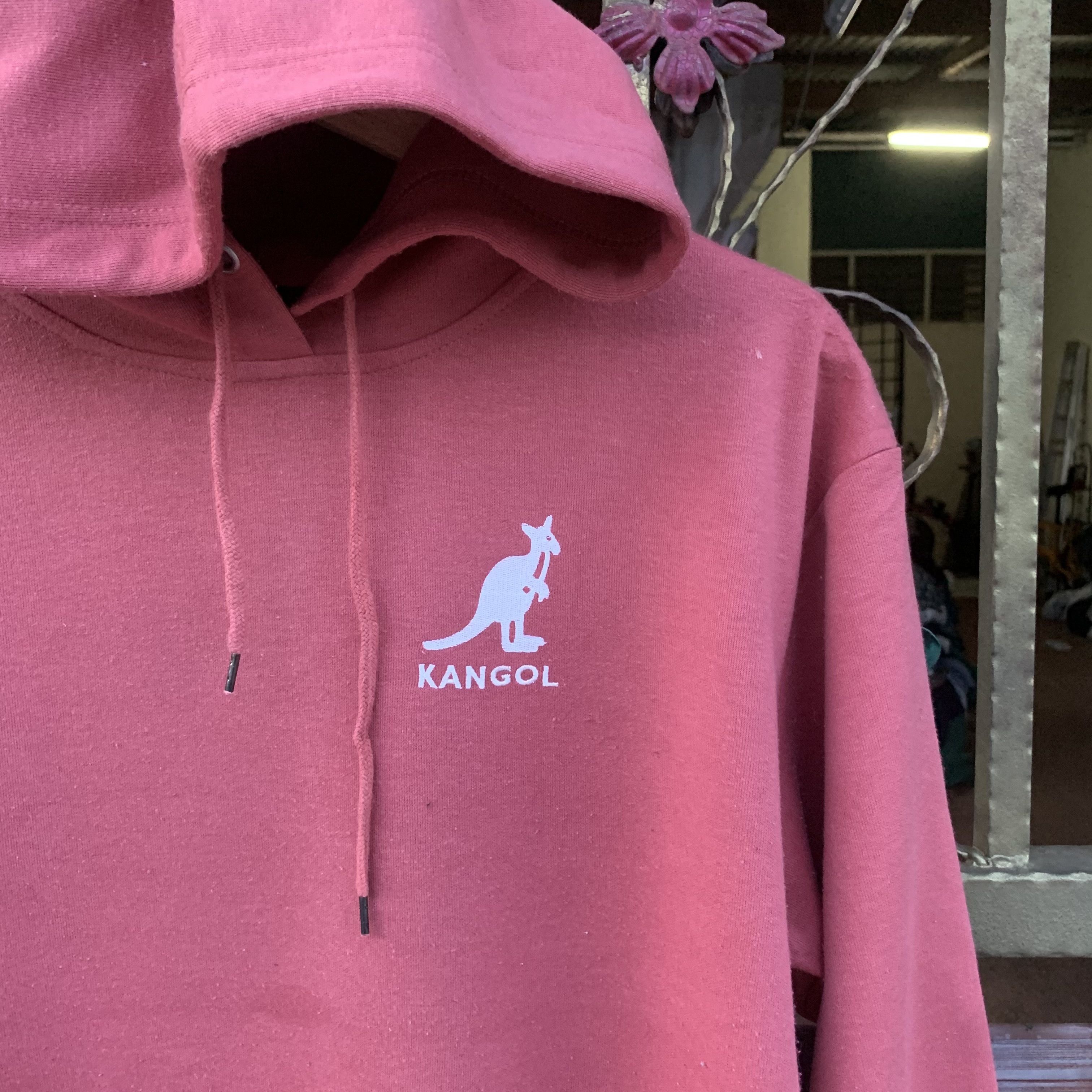 Kangol Vintage Kangol Embroidery Small Logo Hooded Sweatshirts Size US M / EU 48-50 / 2 - 2 Thumbnail