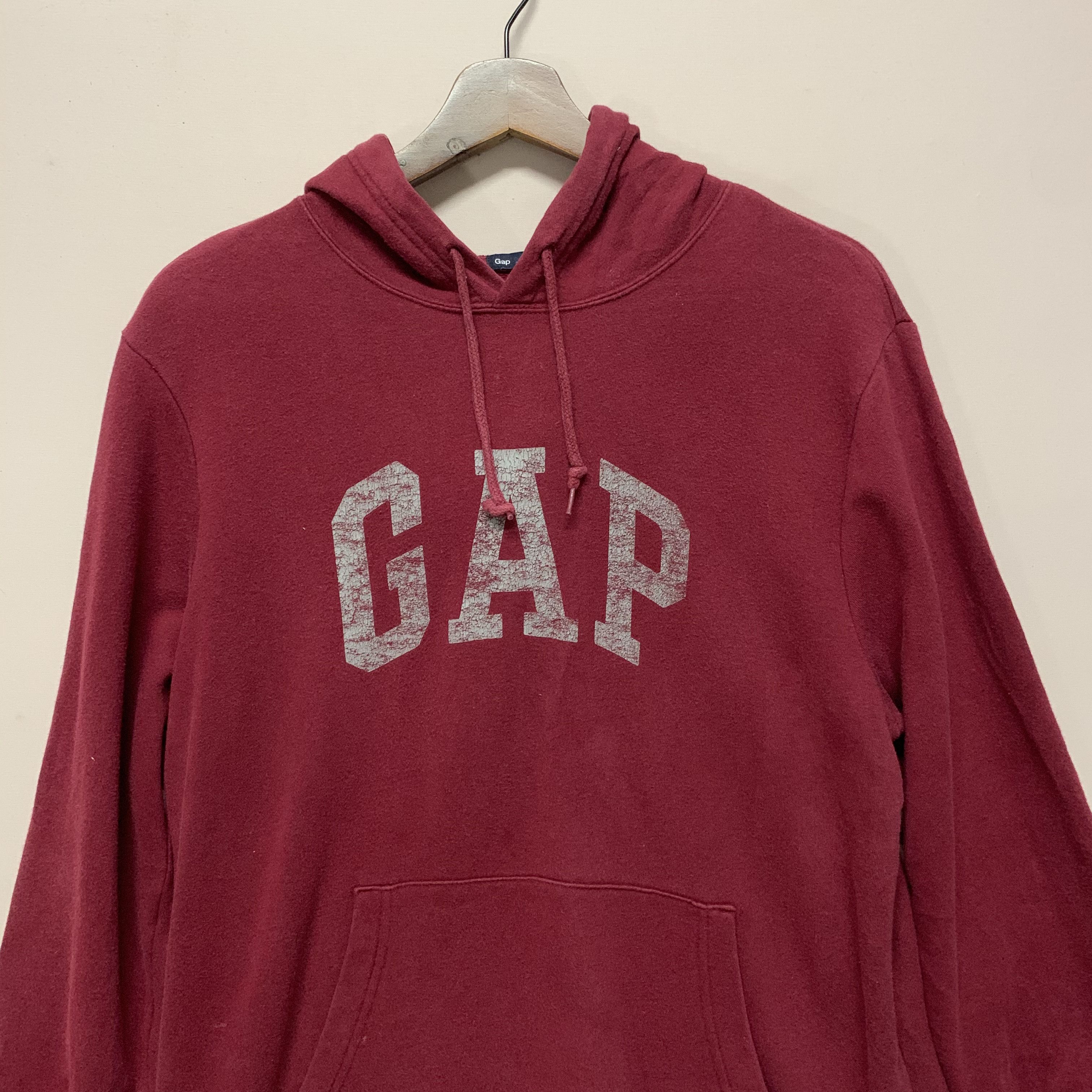 Gap Vintage Gap Streetwear Hooded Sweatshirt Sweater Size US M / EU 48-50 / 2 - 2 Thumbnail
