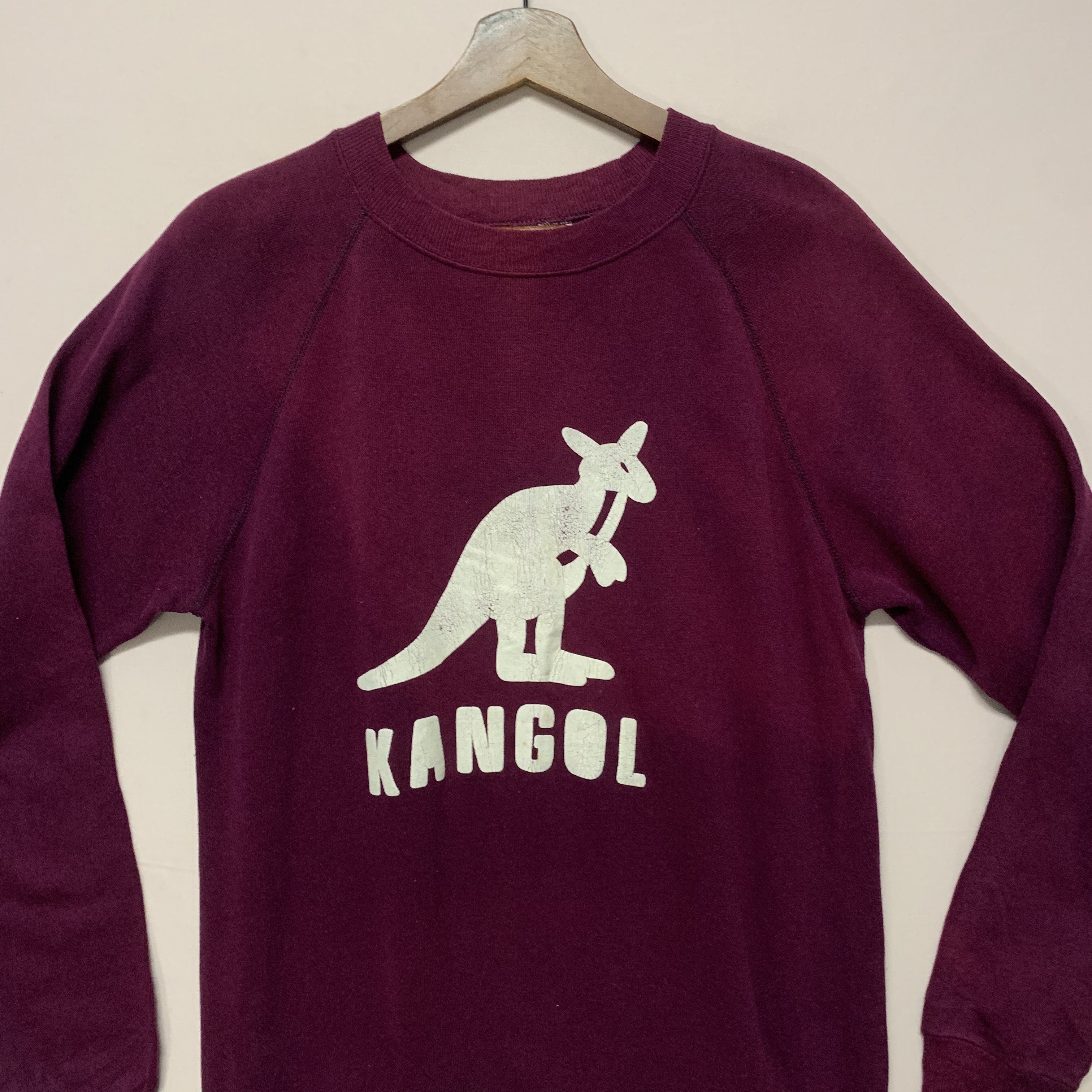 Kangol 🔥BEST OFFER🔥90s Kangol Big Logo Crewneck Jumper Sweater Size US S / EU 44-46 / 1 - 2 Thumbnail