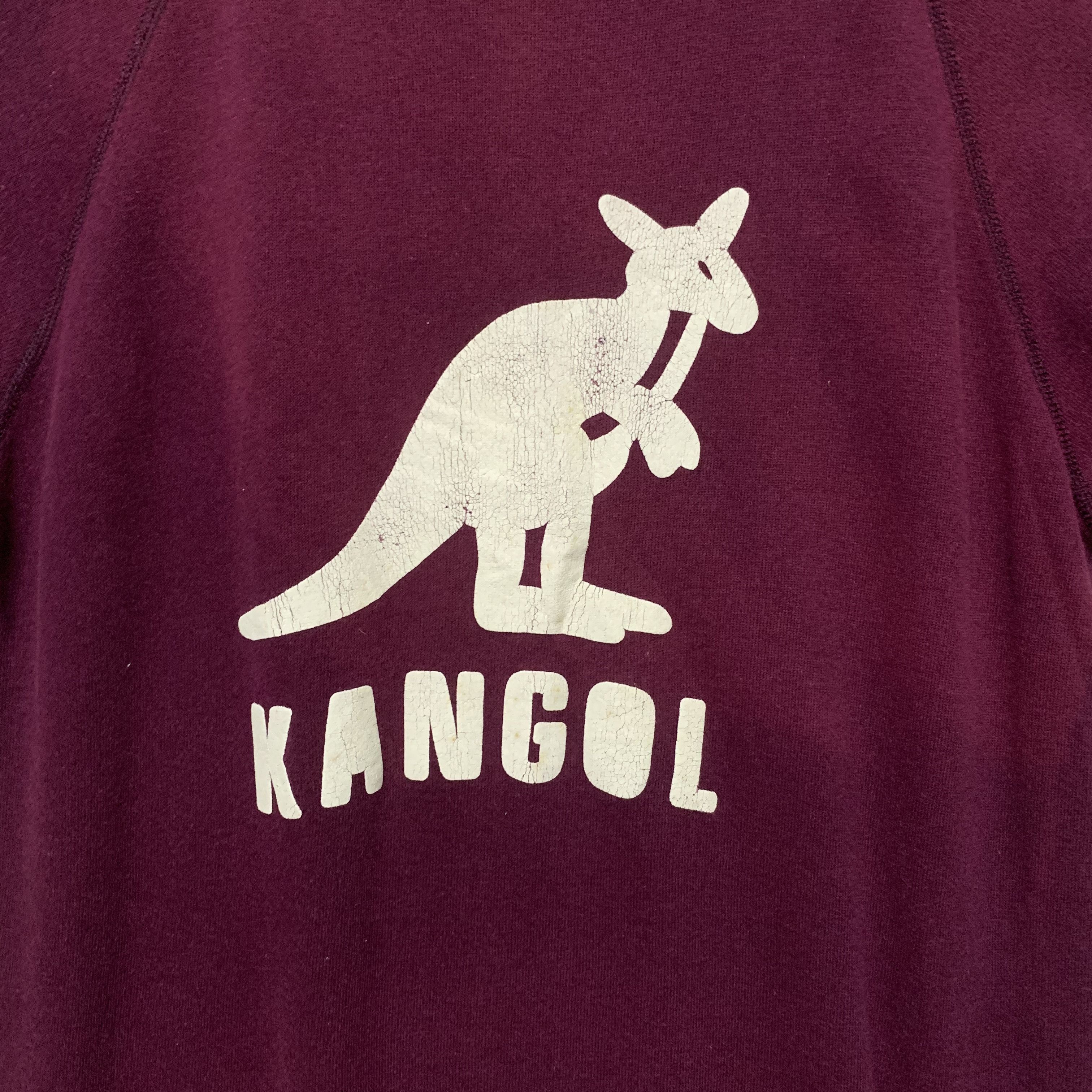 Kangol 🔥BEST OFFER🔥90s Kangol Big Logo Crewneck Jumper Sweater Size US S / EU 44-46 / 1 - 3 Thumbnail