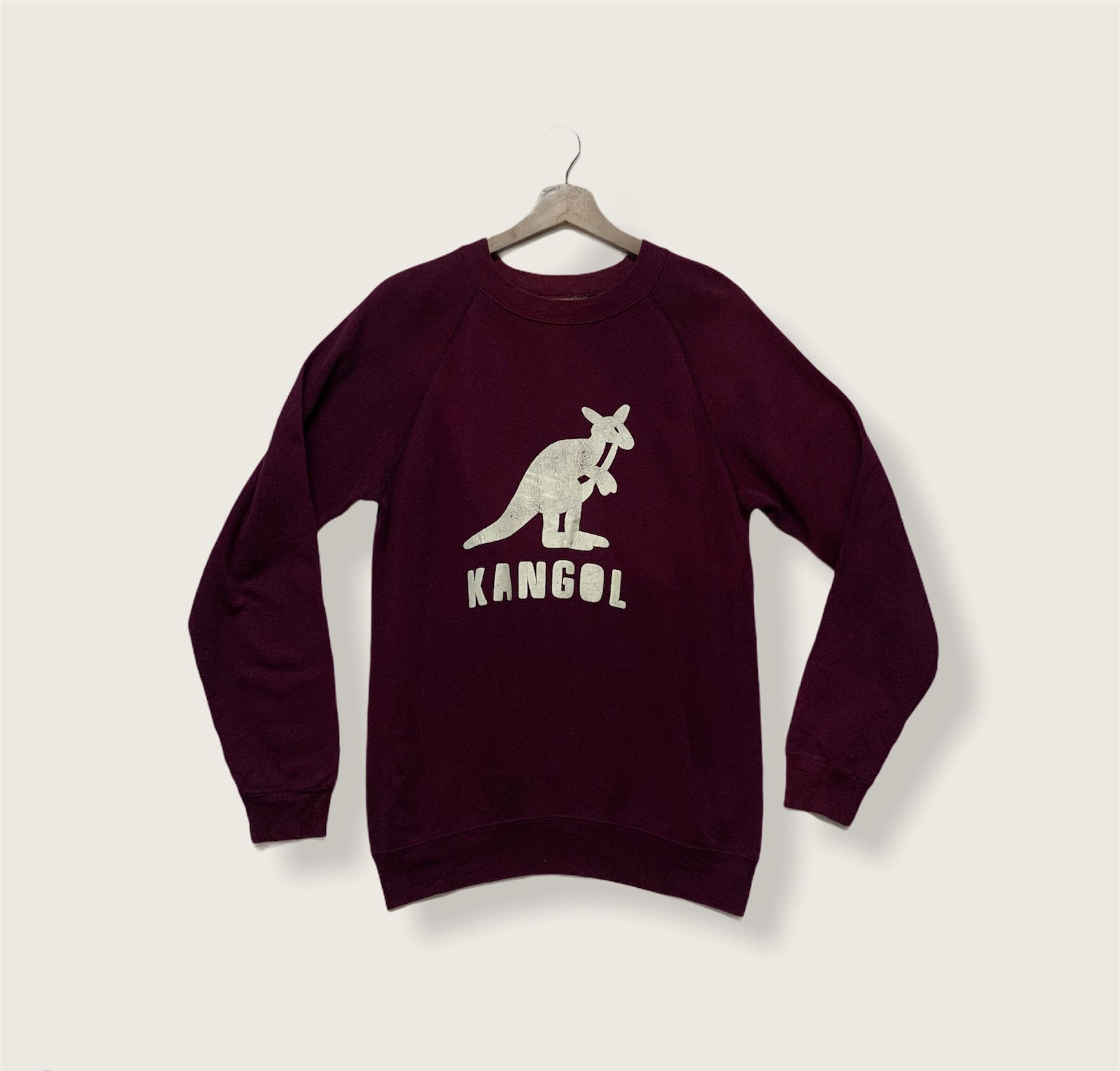 Kangol 🔥BEST OFFER🔥90s Kangol Big Logo Crewneck Jumper Sweater Size US S / EU 44-46 / 1 - 1 Thumbnail