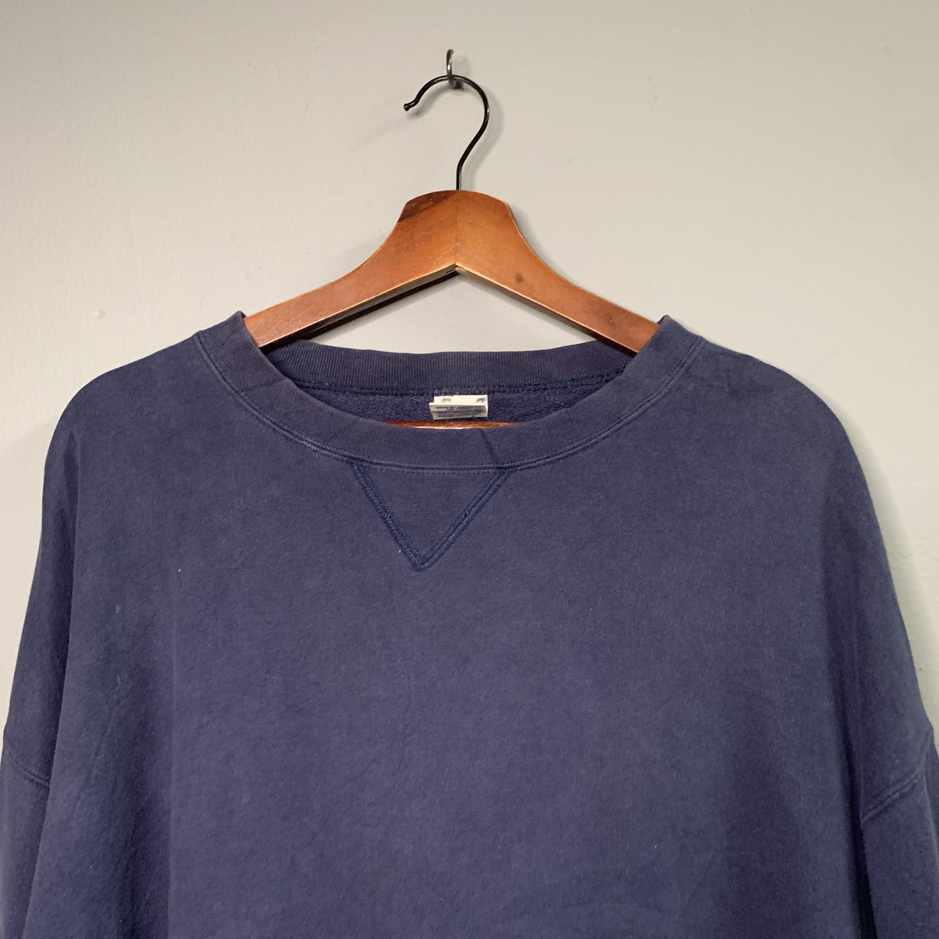 Russell Athletic ⚡️ FLASH SALE ⚡️ 1990’s Vtg Russell Athletic Blank Sweater Size US XL / EU 56 / 4 - 2 Thumbnail