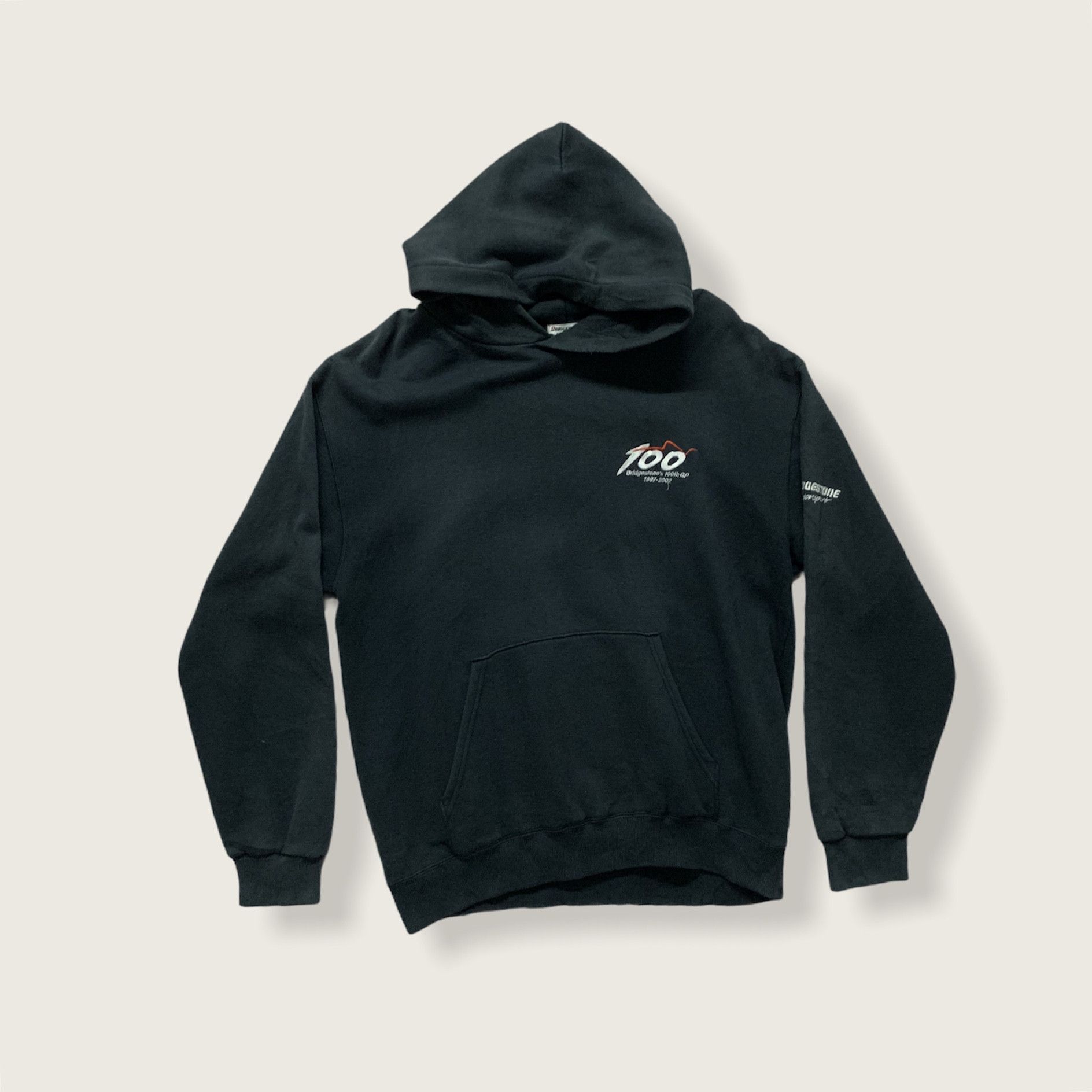 Sports Specialties Vintage Bridgestone Motorsports Hooded Racing Sweatshirt Size US L / EU 52-54 / 3 - 1 Thumbnail