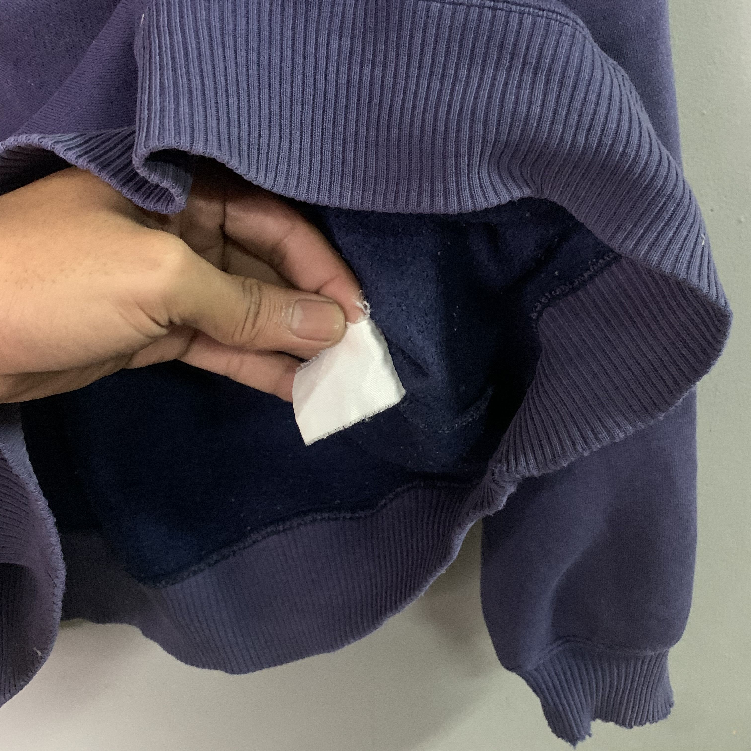 Japanese Brand Vintage Gonness Navy Blue Crewneck Faded Sweater Sweatshirt Size US M / EU 48-50 / 2 - 11 Thumbnail
