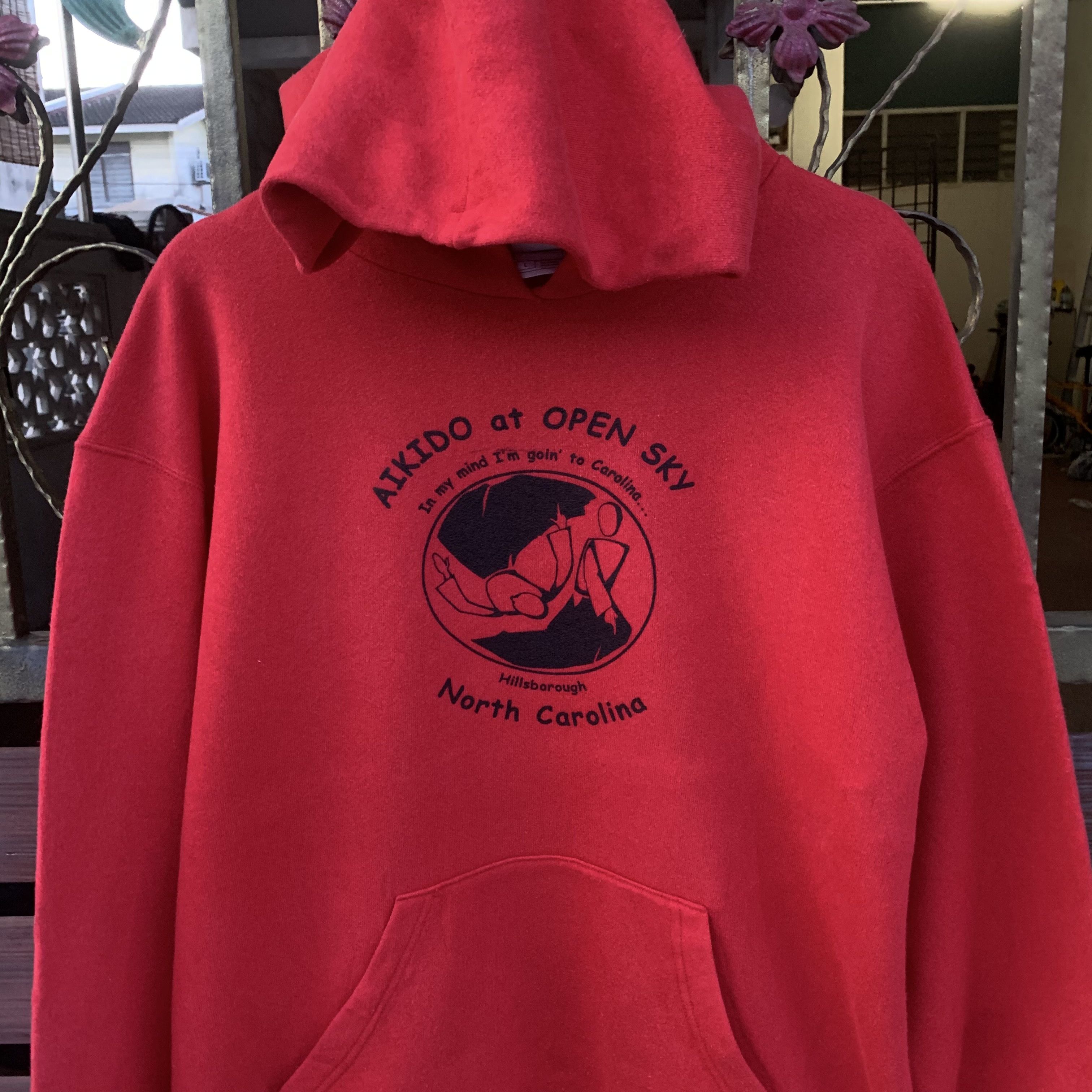 Fruit Of The Loom Vintage 90s Hooded Pullover Hoodies Sweatshirts Large Size Size US L / EU 52-54 / 3 - 2 Thumbnail