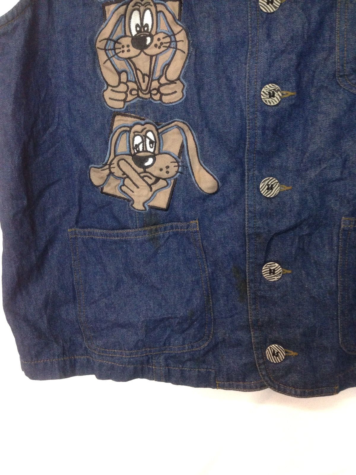 Valentino Calro Valentino Denim Style Vest Jacket Size US L / EU 52-54 / 3 - 2 Thumbnail