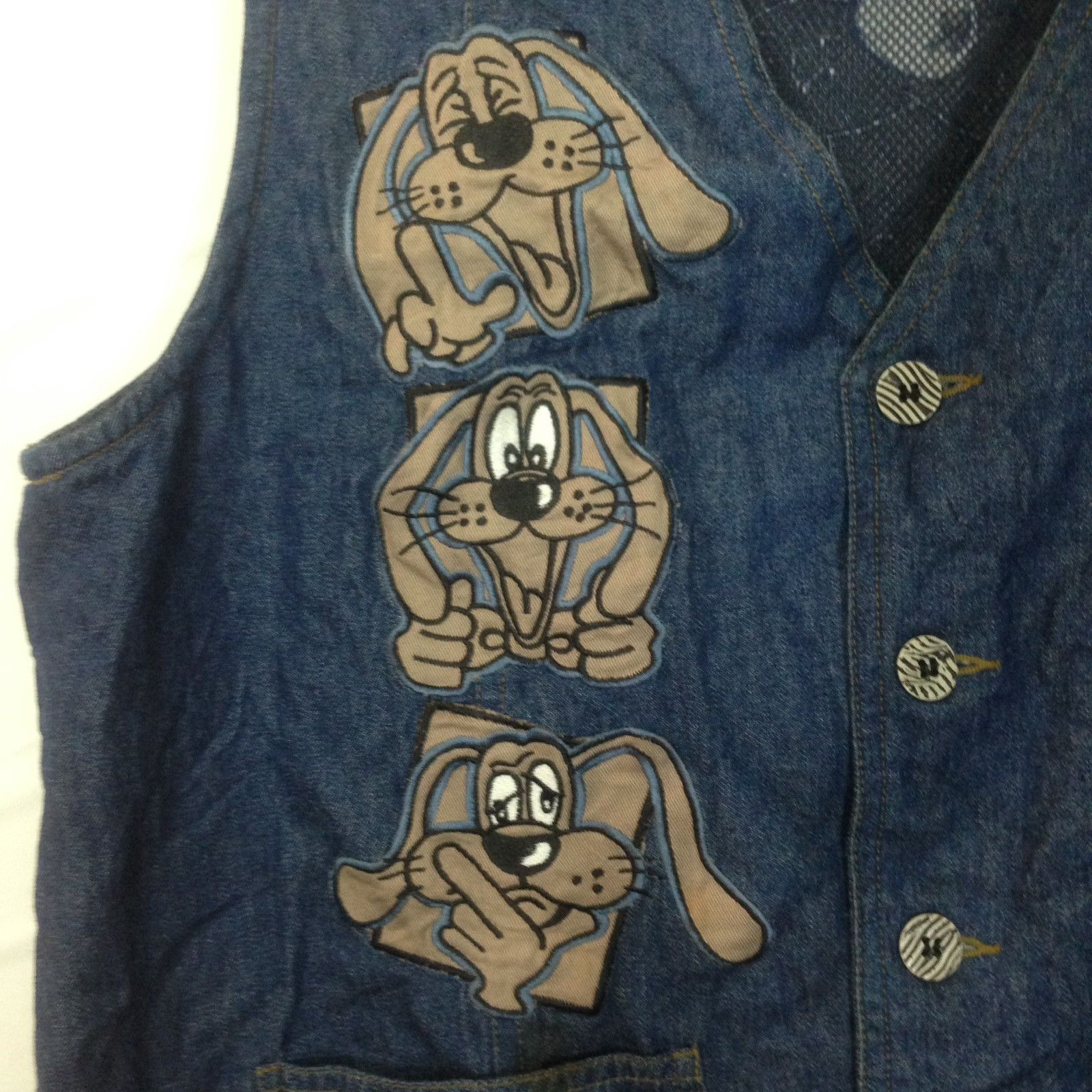 Valentino Calro Valentino Denim Style Vest Jacket Size US L / EU 52-54 / 3 - 3 Thumbnail