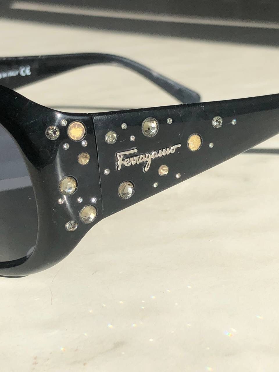 Salvatore Ferragamo × Vintage Vintage Y2K Salvatore Ferragamo sunglasses Size ONE SIZE - 3 Thumbnail
