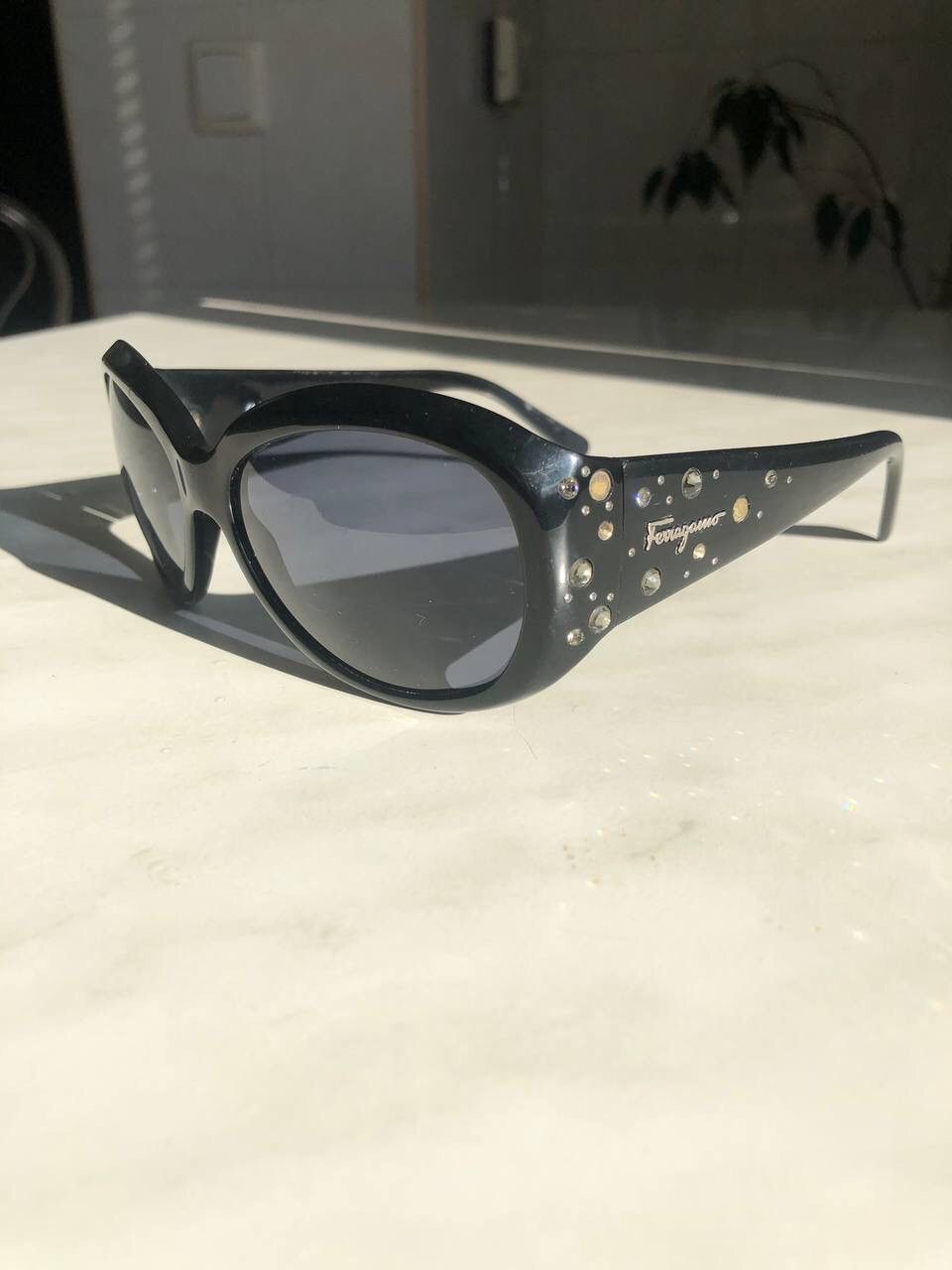 Salvatore Ferragamo × Vintage Vintage Y2K Salvatore Ferragamo sunglasses Size ONE SIZE - 2 Thumbnail