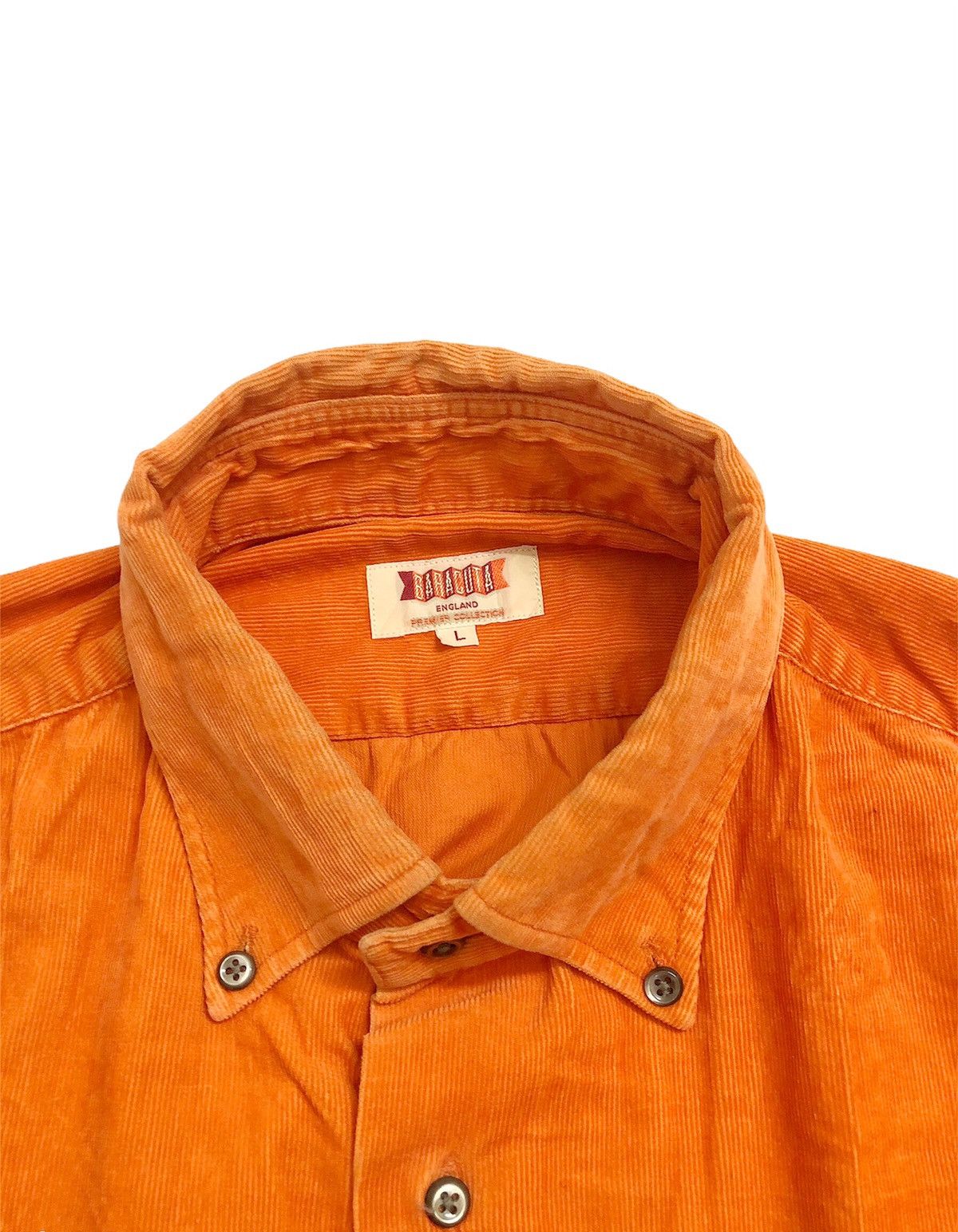 Baracuta Baracuta Premium Collection Corduroy Shirt Button Up Size US L / EU 52-54 / 3 - 6 Thumbnail