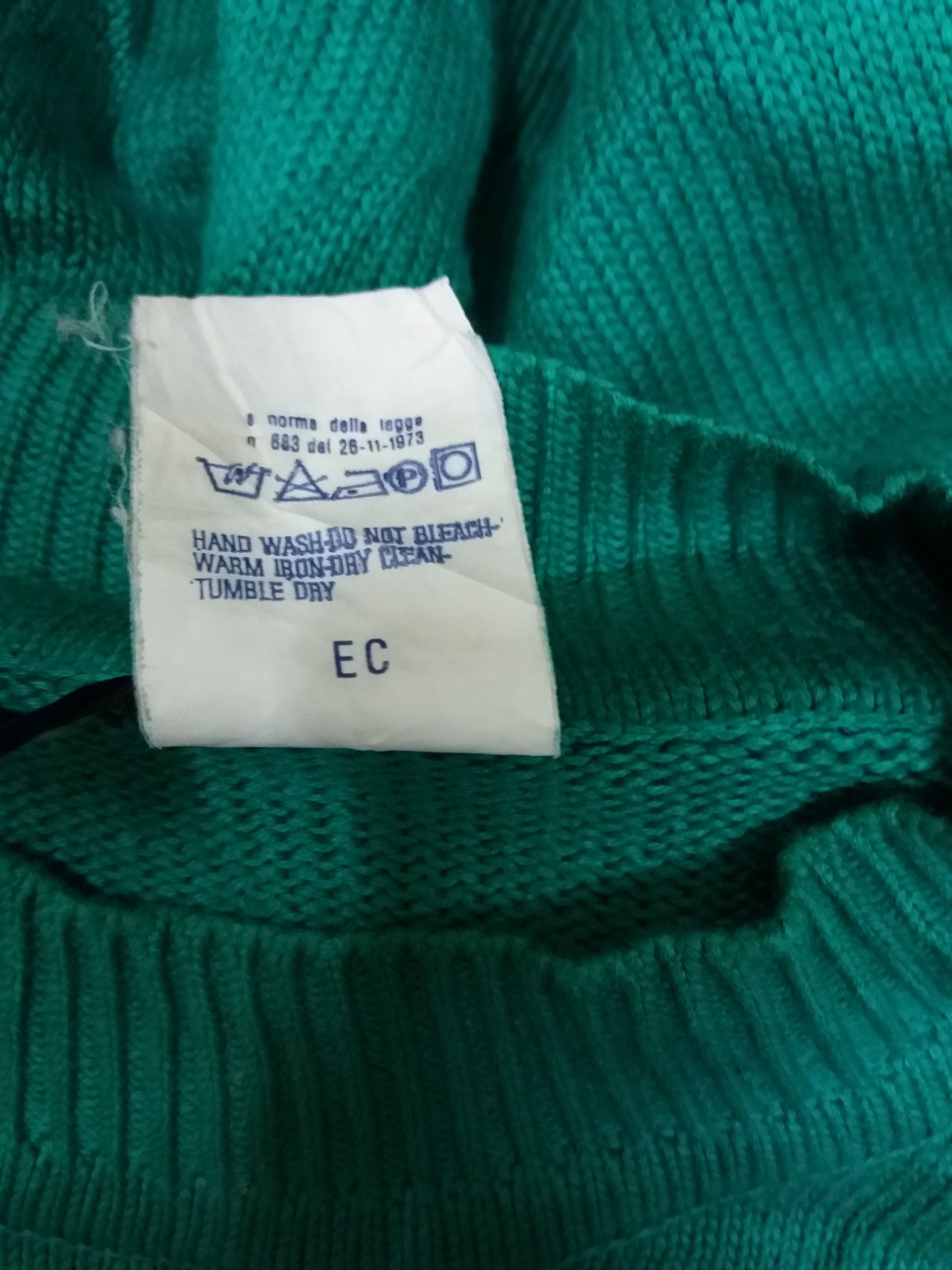 Trussardi Trussardi jeans knitwear sweater ocean youth club Size US L / EU 52-54 / 3 - 5 Thumbnail