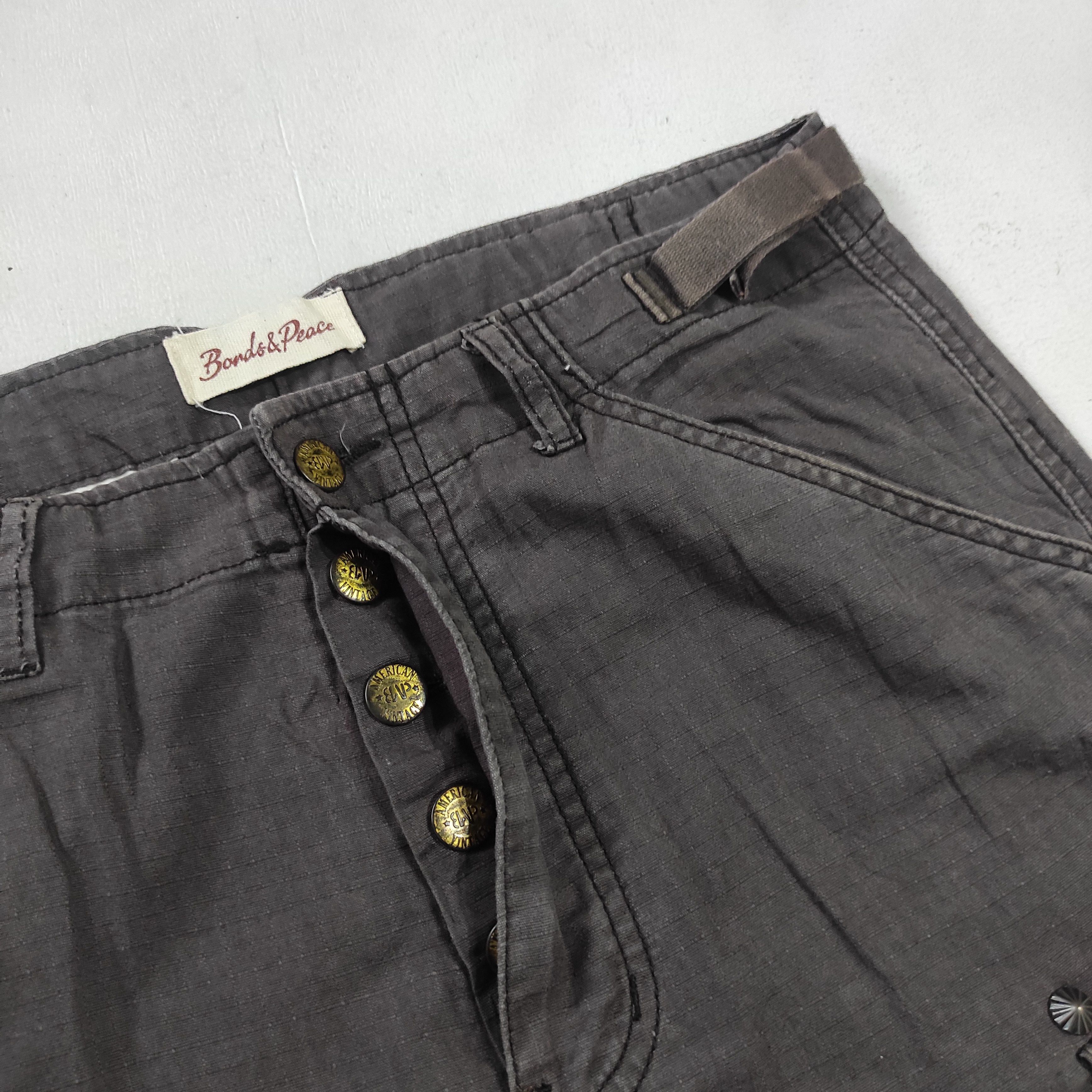 Hysteric Glamour Bond&Peace Cargo Pant Punk Style Size US 30 / EU 46 - 9 Thumbnail
