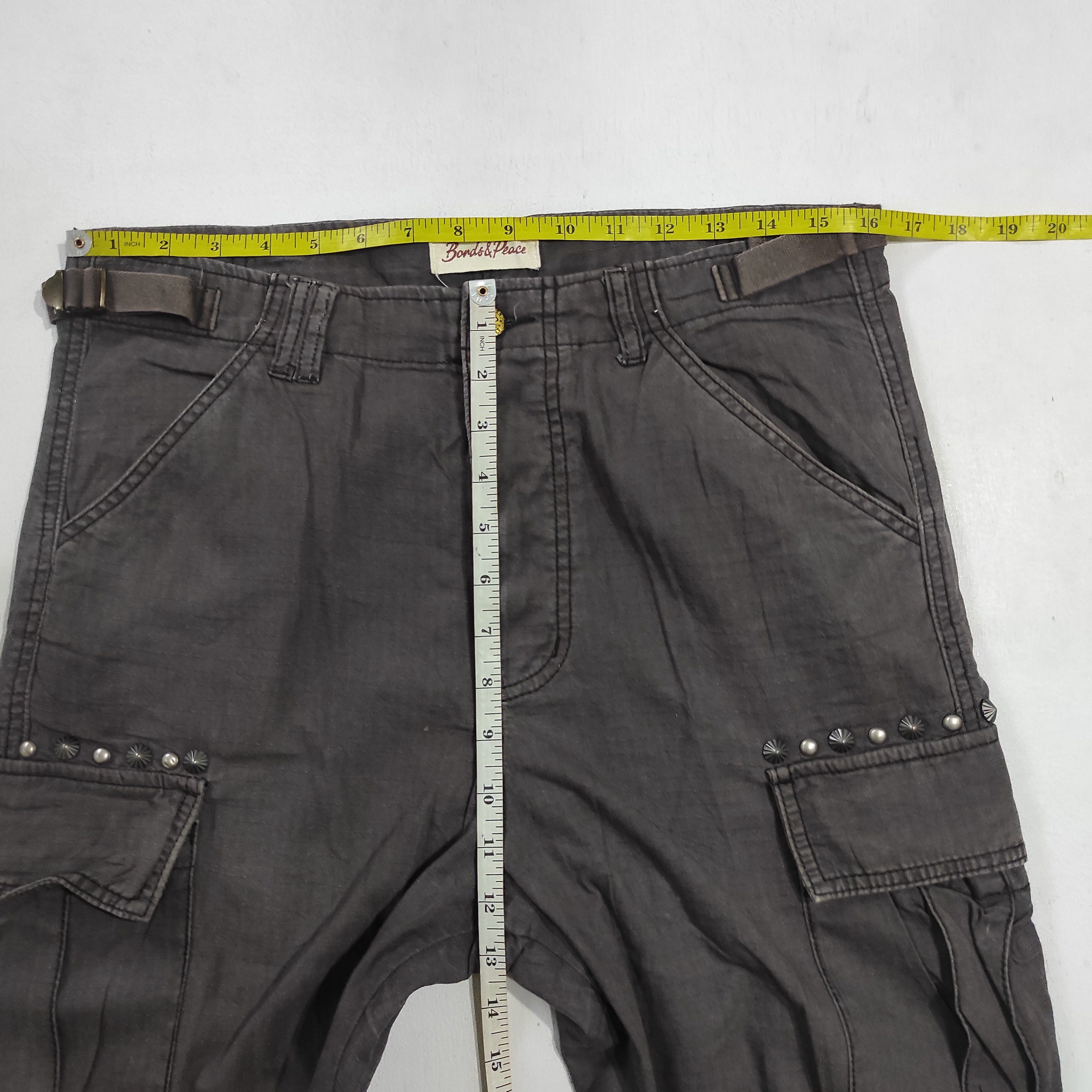 Hysteric Glamour Bond&Peace Cargo Pant Punk Style Size US 30 / EU 46 - 15 Thumbnail