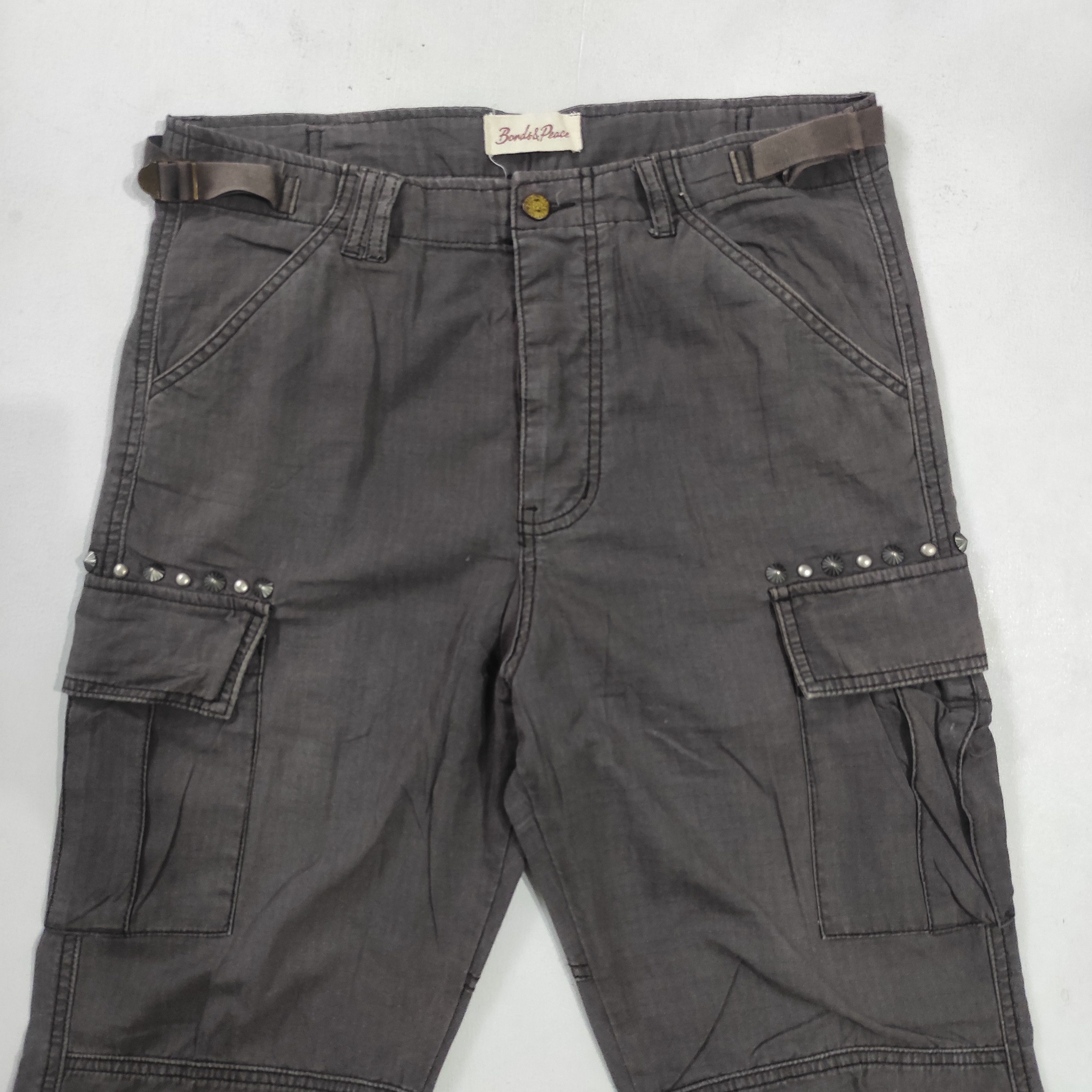 Hysteric Glamour Bond&Peace Cargo Pant Punk Style Size US 30 / EU 46 - 2 Thumbnail