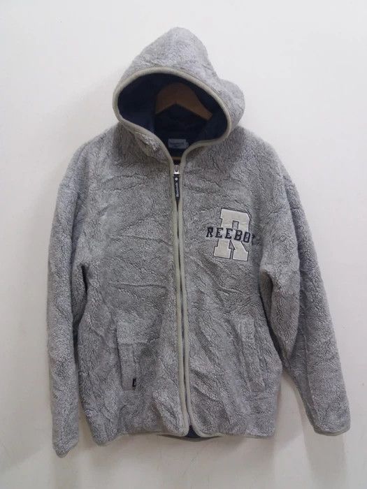 Reebok Reebok fleece zipper hooded jacket Size US L / EU 52-54 / 3 - 1 Thumbnail