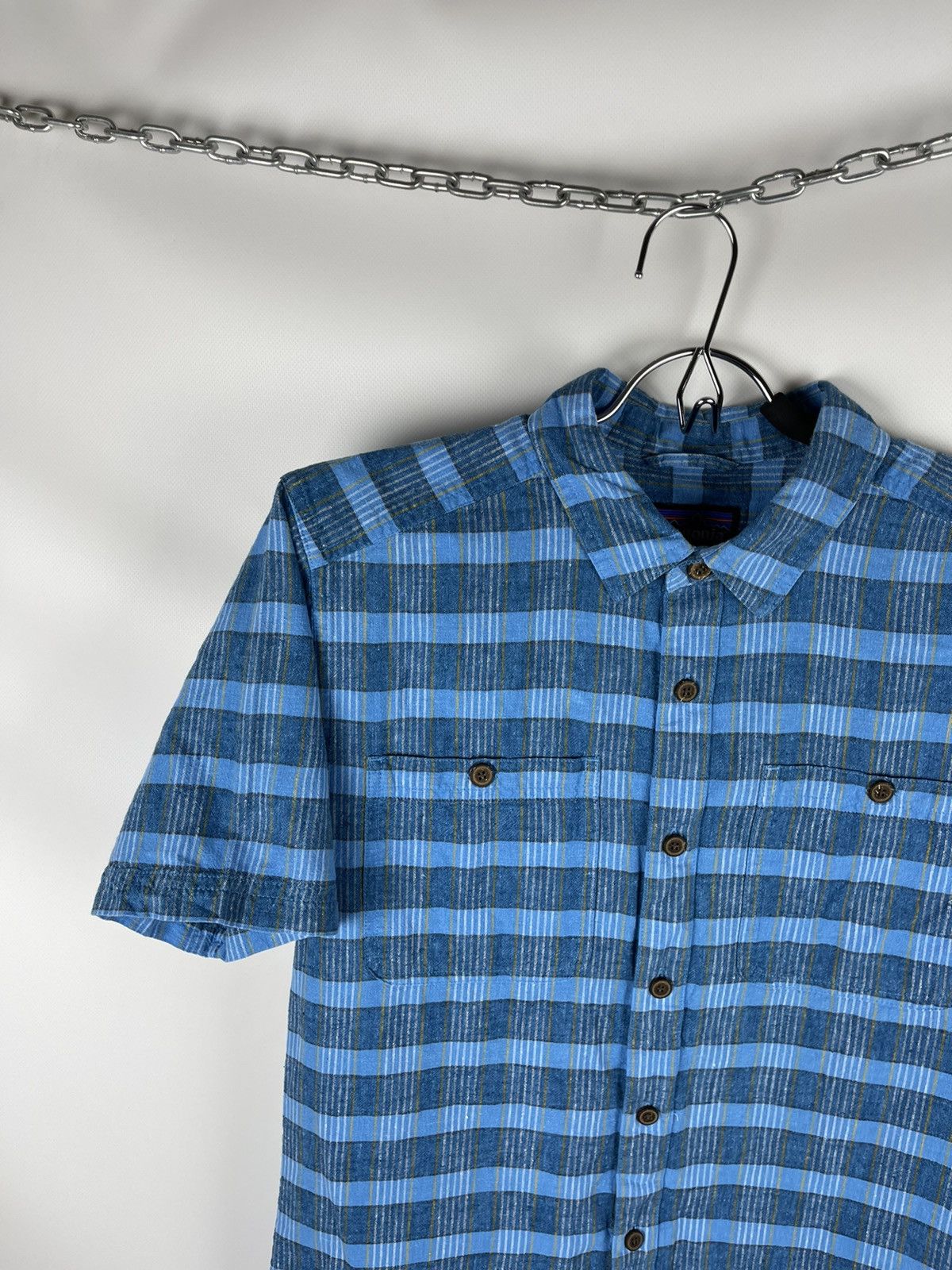 Patagonia Patagonia Hemp organic cotton checkered short sleeve shirt Size US S / EU 44-46 / 1 - 2 Thumbnail