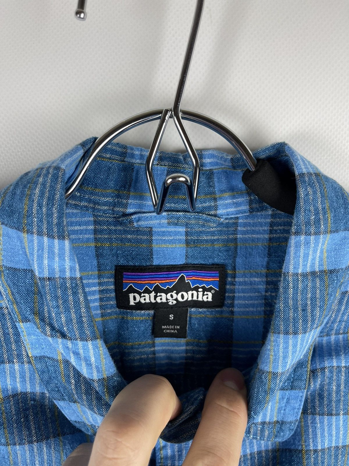 Patagonia Patagonia Hemp organic cotton checkered short sleeve shirt Size US S / EU 44-46 / 1 - 7 Thumbnail