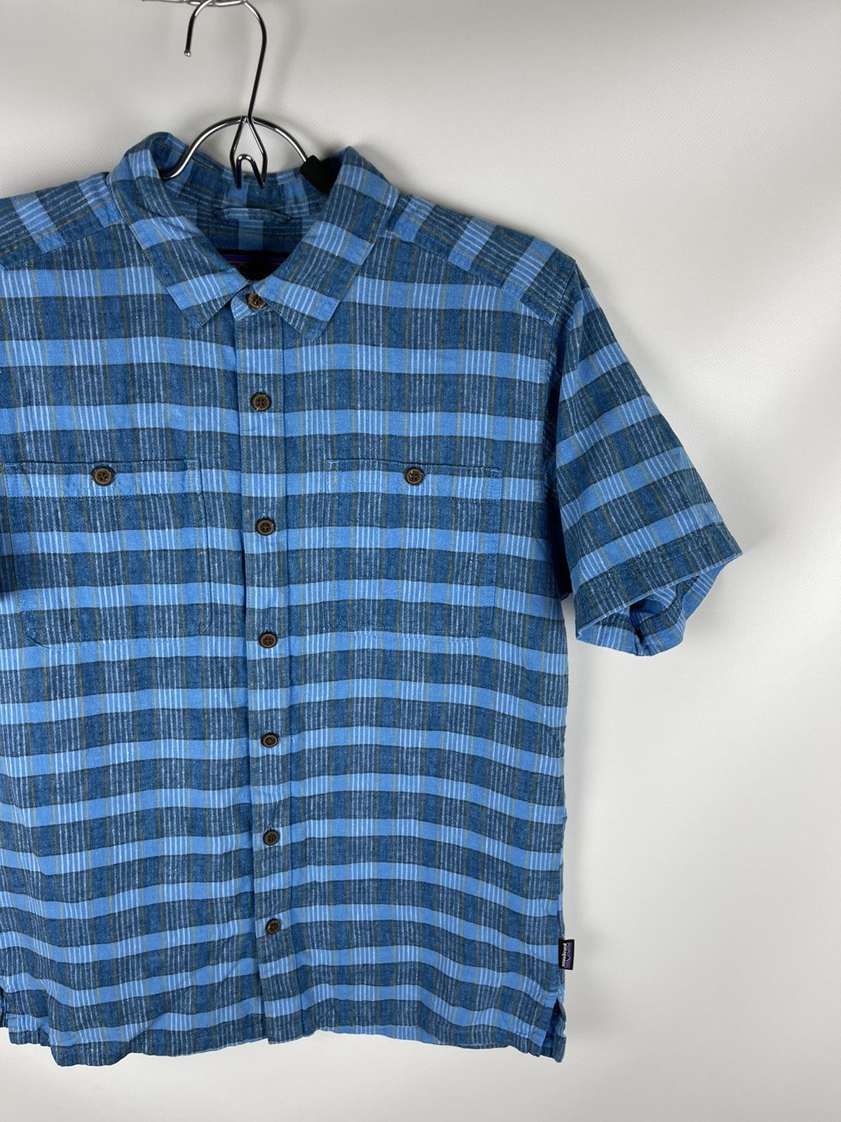 Patagonia Patagonia Hemp organic cotton checkered short sleeve shirt Size US S / EU 44-46 / 1 - 5 Thumbnail