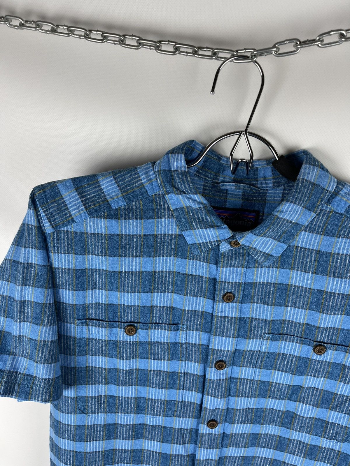 Patagonia Patagonia Hemp organic cotton checkered short sleeve shirt Size US S / EU 44-46 / 1 - 6 Thumbnail