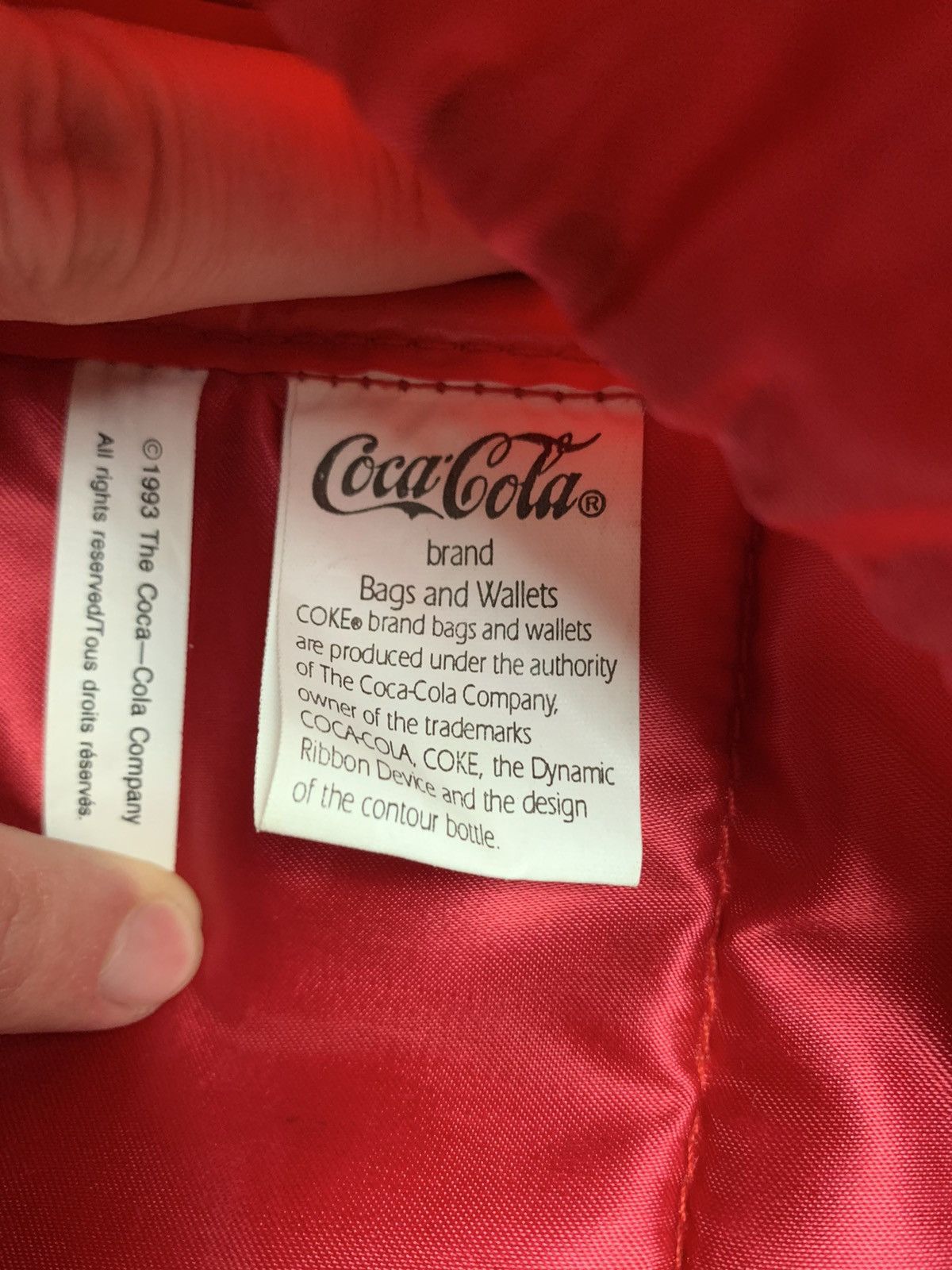 Vintage Vintage Coca Cola backpack rare 1993 Size ONE SIZE - 11 Thumbnail