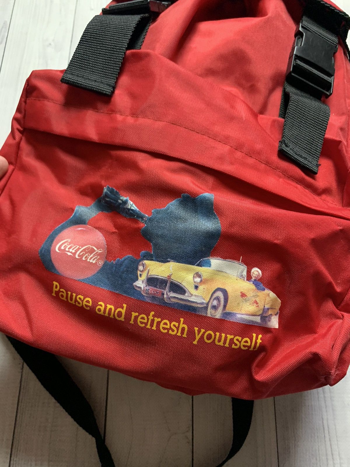 Vintage Vintage Coca Cola backpack rare 1993 Size ONE SIZE - 2 Thumbnail