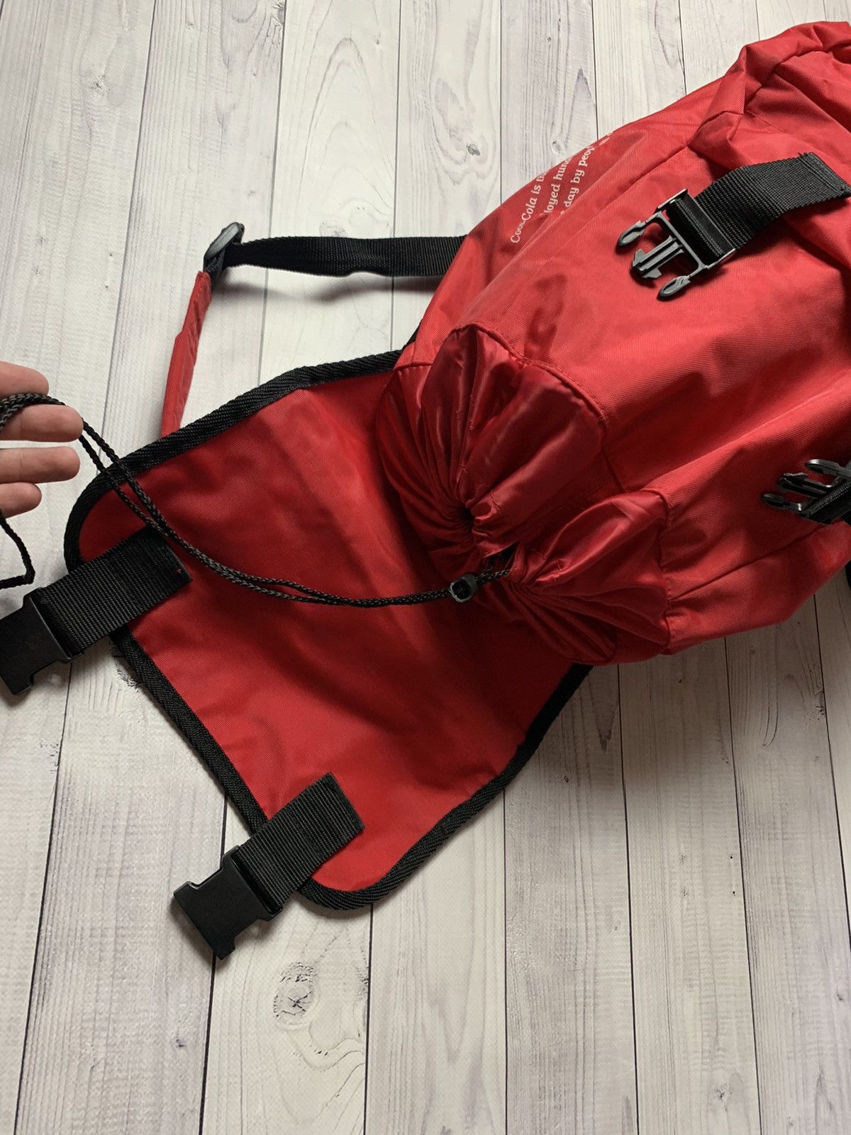 Vintage Vintage Coca Cola backpack rare 1993 Size ONE SIZE - 8 Thumbnail