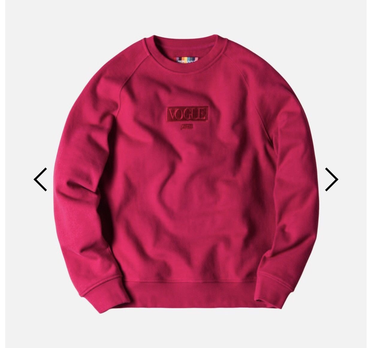 Pink vogue kith hoodie sale
