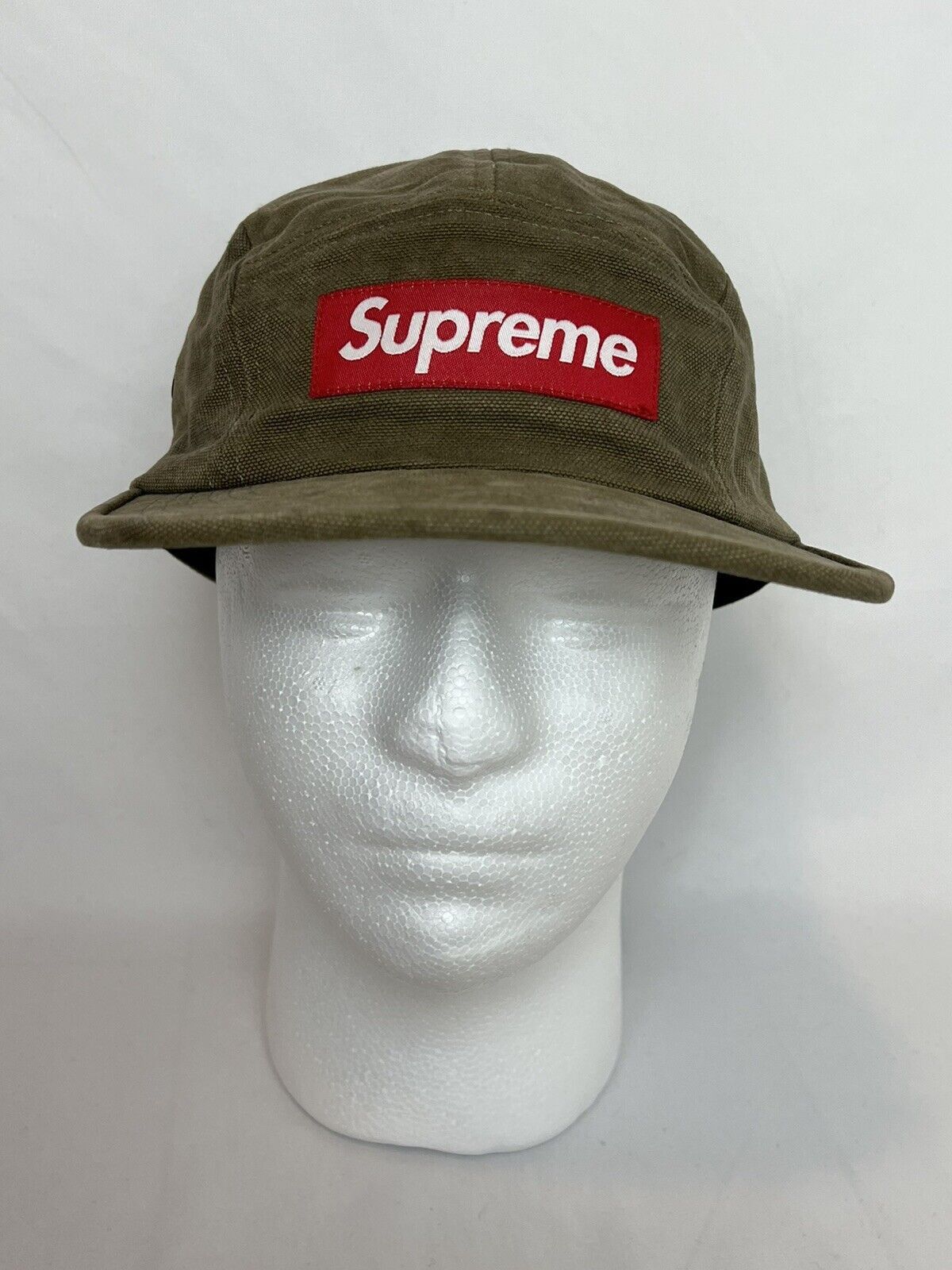 帽子 supreme washed canvas camp cap Supreme Washed Canvas Camp Cap (SS24) - $54