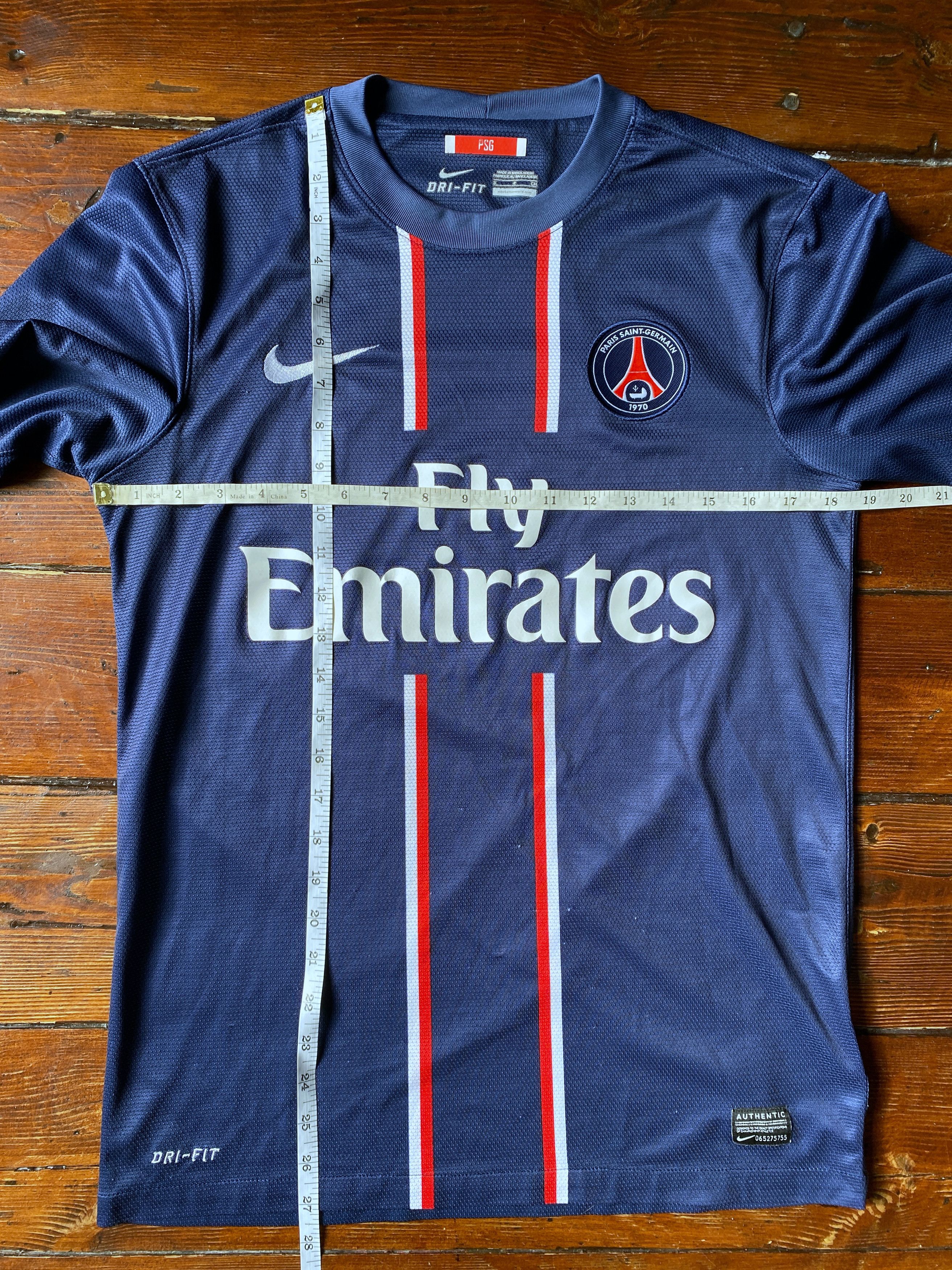 Nike Nike PARIS SAINT GERMAIN 2014 PSG Shirt Football Jersey S Size US S / EU 44-46 / 1 - 7 Thumbnail