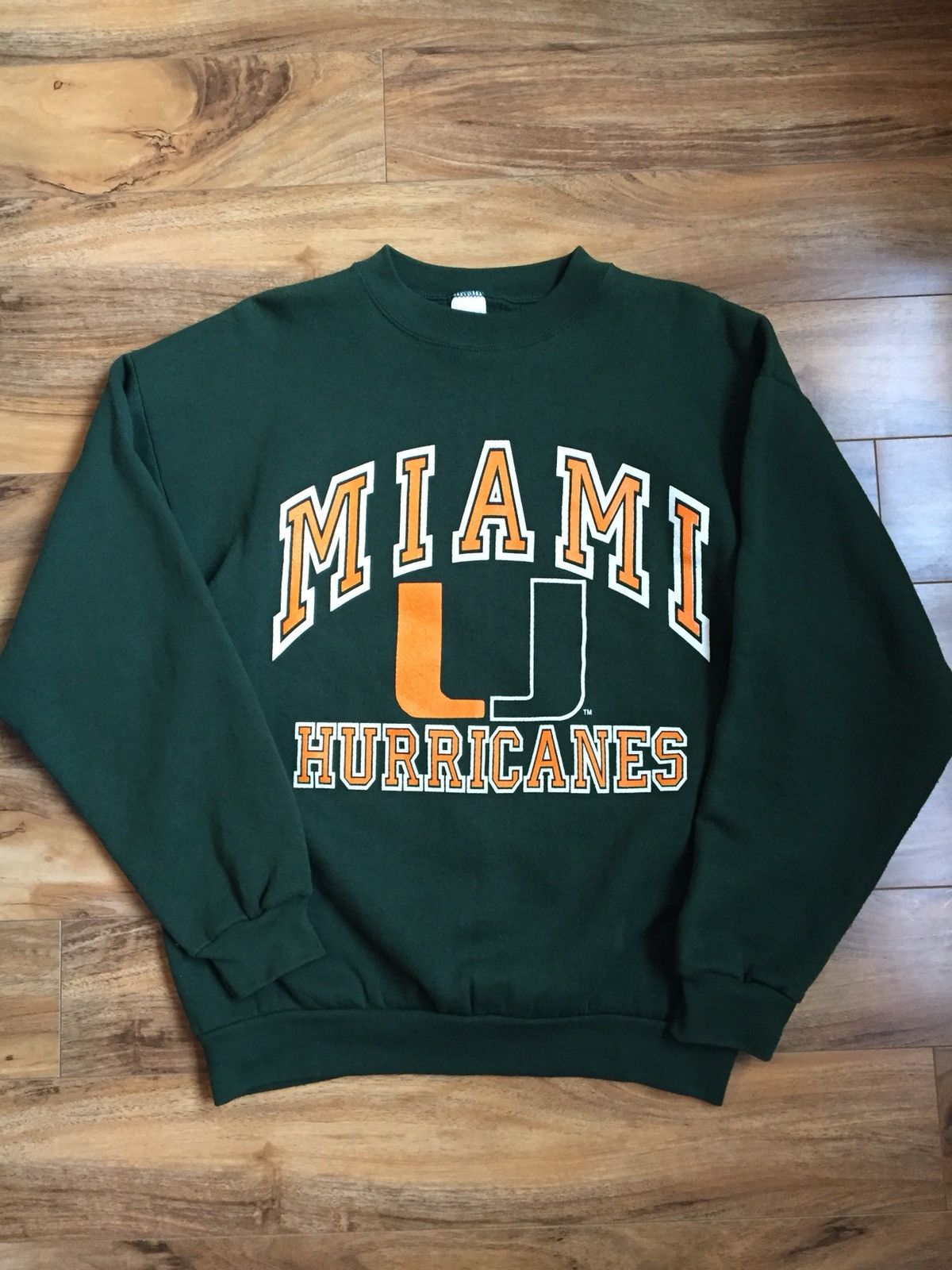 Vintage Vintage Miami Hurricanes Crewneck Sweater Size US M / EU 48-50 / 2 - 1 Thumbnail