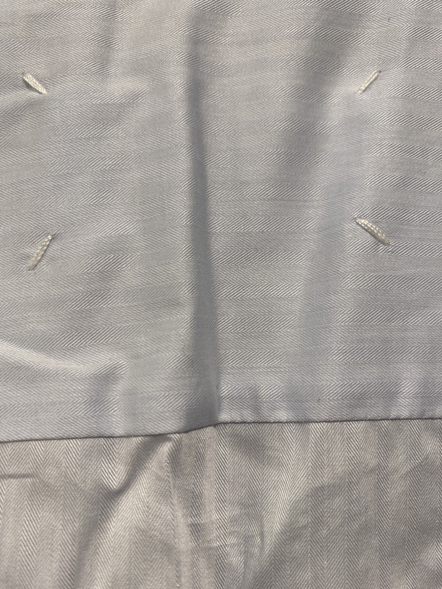 Maison Margiela 14 POPLIN SLIM FIT SHIRT Light blue stripe size 39 Size US M / EU 48-50 / 2 - 6 Thumbnail