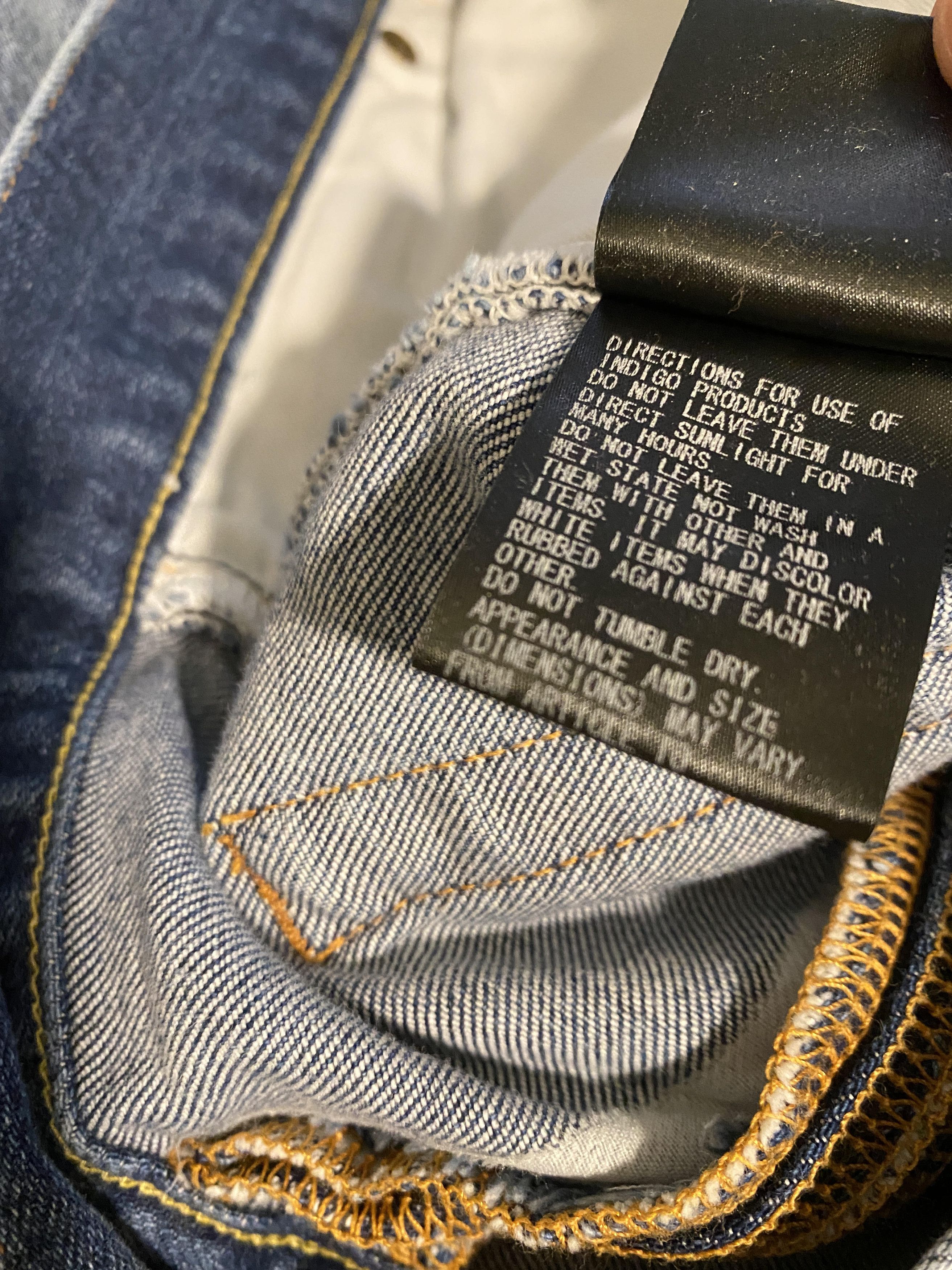 Jun Takahashi Undercover Slim Denim Pants Blue size 3 Size US 32 / EU 48 - 4 Thumbnail
