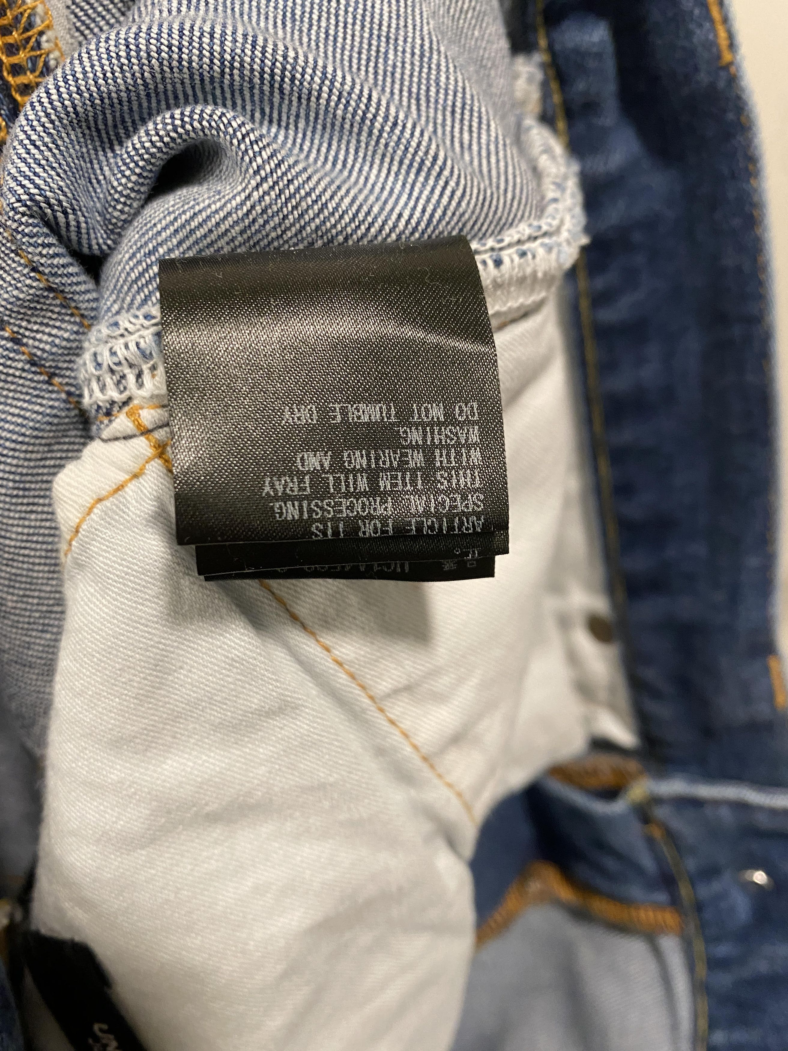 Jun Takahashi Undercover Slim Denim Pants Blue size 3 Size US 32 / EU 48 - 7 Thumbnail
